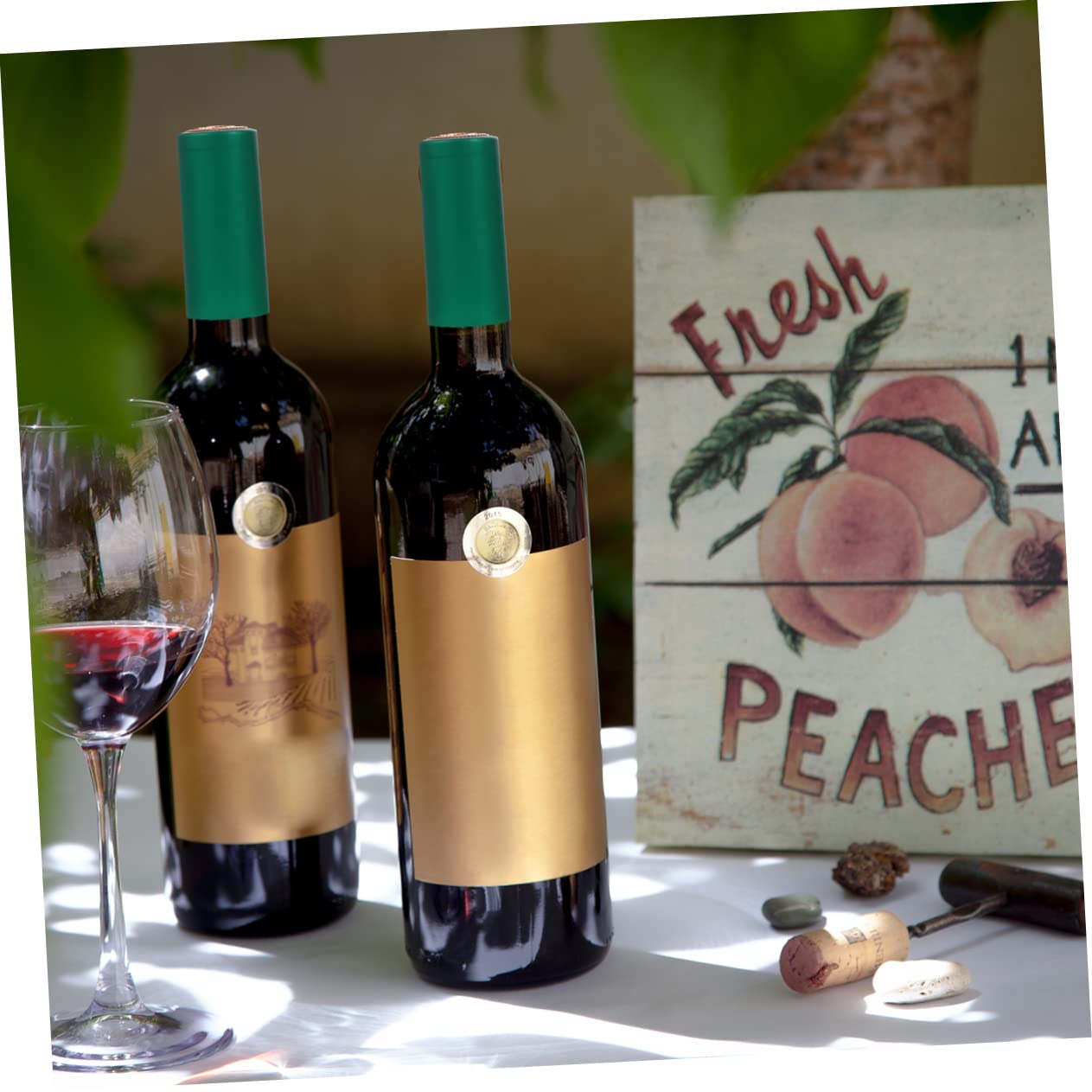 Ipetboom 100pezzi Pellicola Termoretraibile in Plastica per Bottiglie di Vino Sigillatura Termoretraibile per Vino Confezione da Adatta per Sigillare Bottiglie di Fatte in Casa Facile