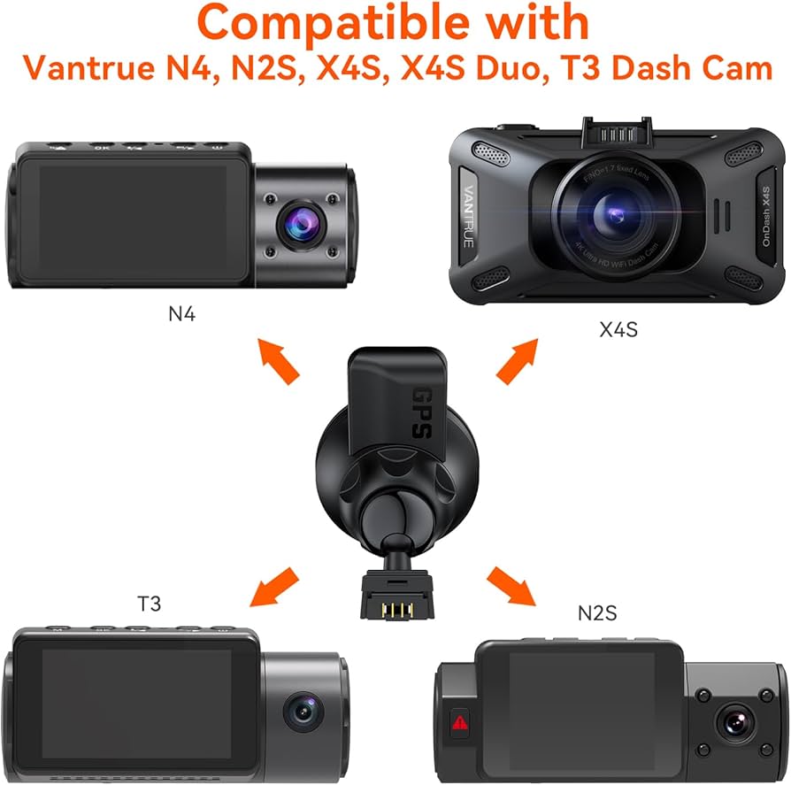 Amazon.com: VANTRUE N4 Dash Cam GPS Receiver Module Type C USB
