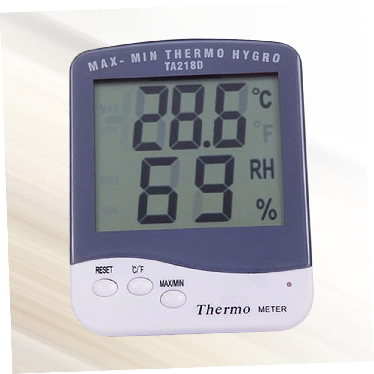 Yardenfun Thermometer Digital Humidity Meter Lcd Digital Indoor Moisture Meter Digital Moisture Meter Hygrometer Humidity Gauge Indoor Temperature Measuring Tool Monitor Electronic White