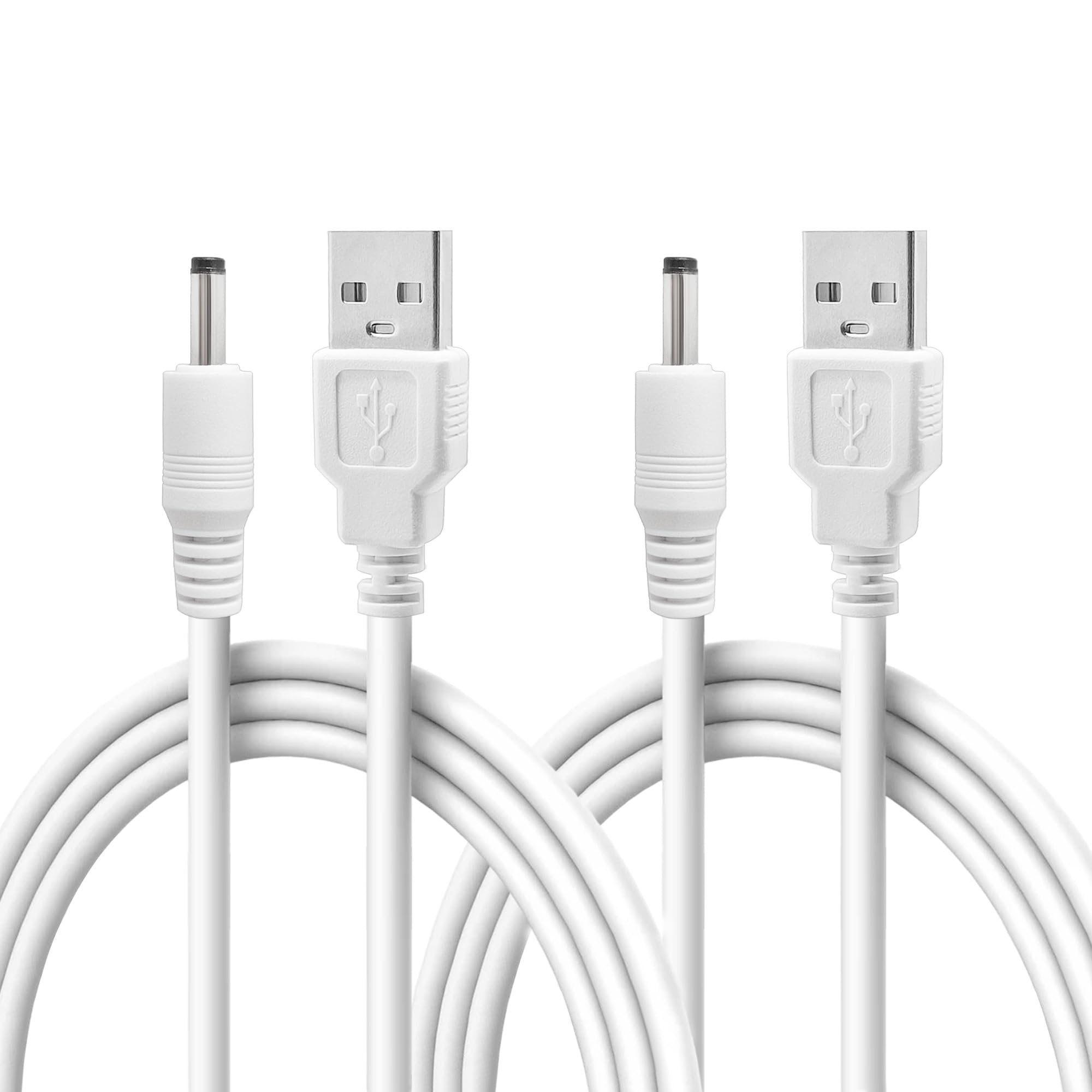 GnoTis 2 Pieces USB Charger Cable for FOREO Luna Facial Cleansers and ISSA Toothbrushes 4.9FT Replacement Cord for Luna 3, Luna Mini, Ora/Ora 2, Lily/