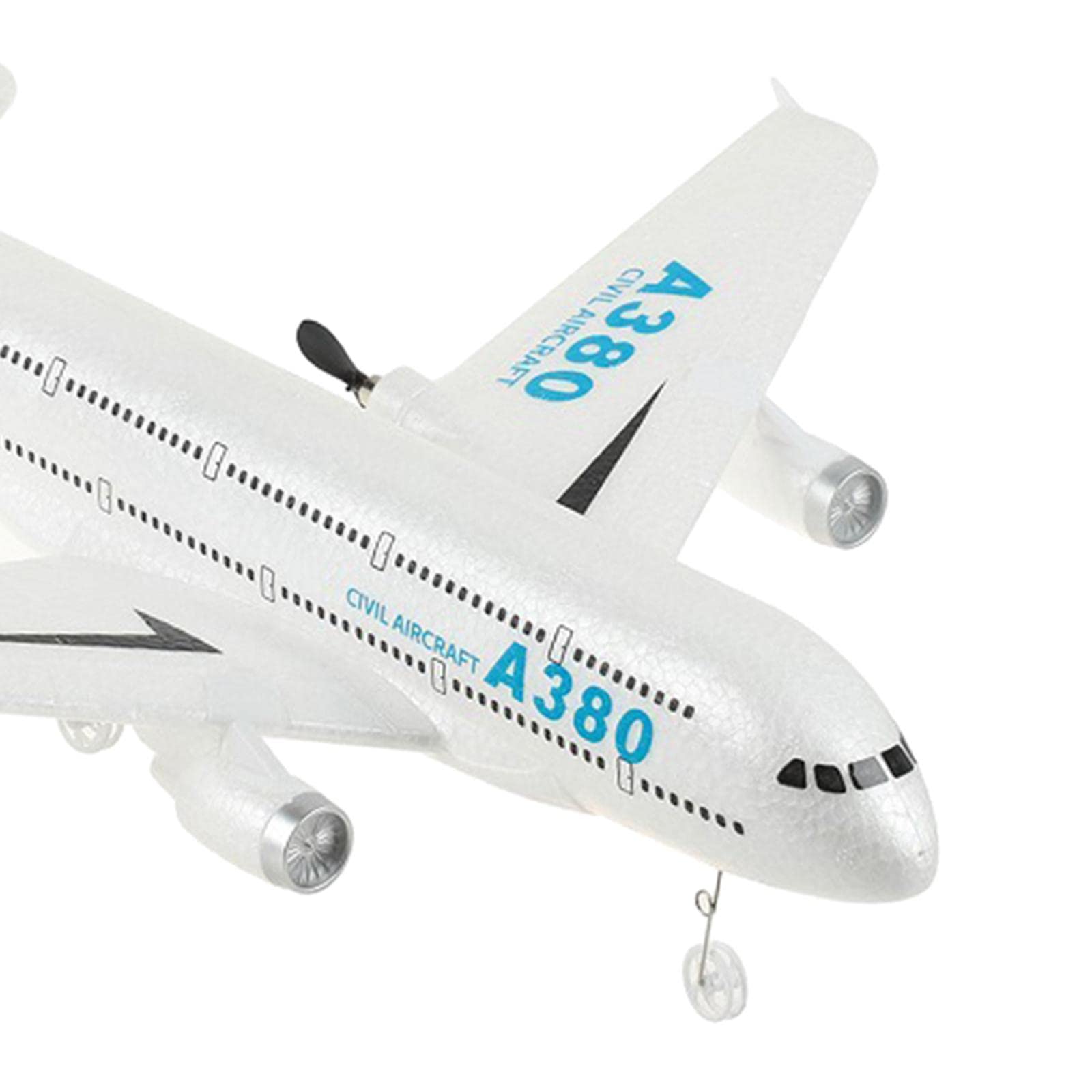 Aeroplano Radiocomandato RC con, Elicottero Giocattolo per Bambini E Adulti, Modello di Aeroplano Radiocomandato, Pezzi di Ricambio, Schiuma E