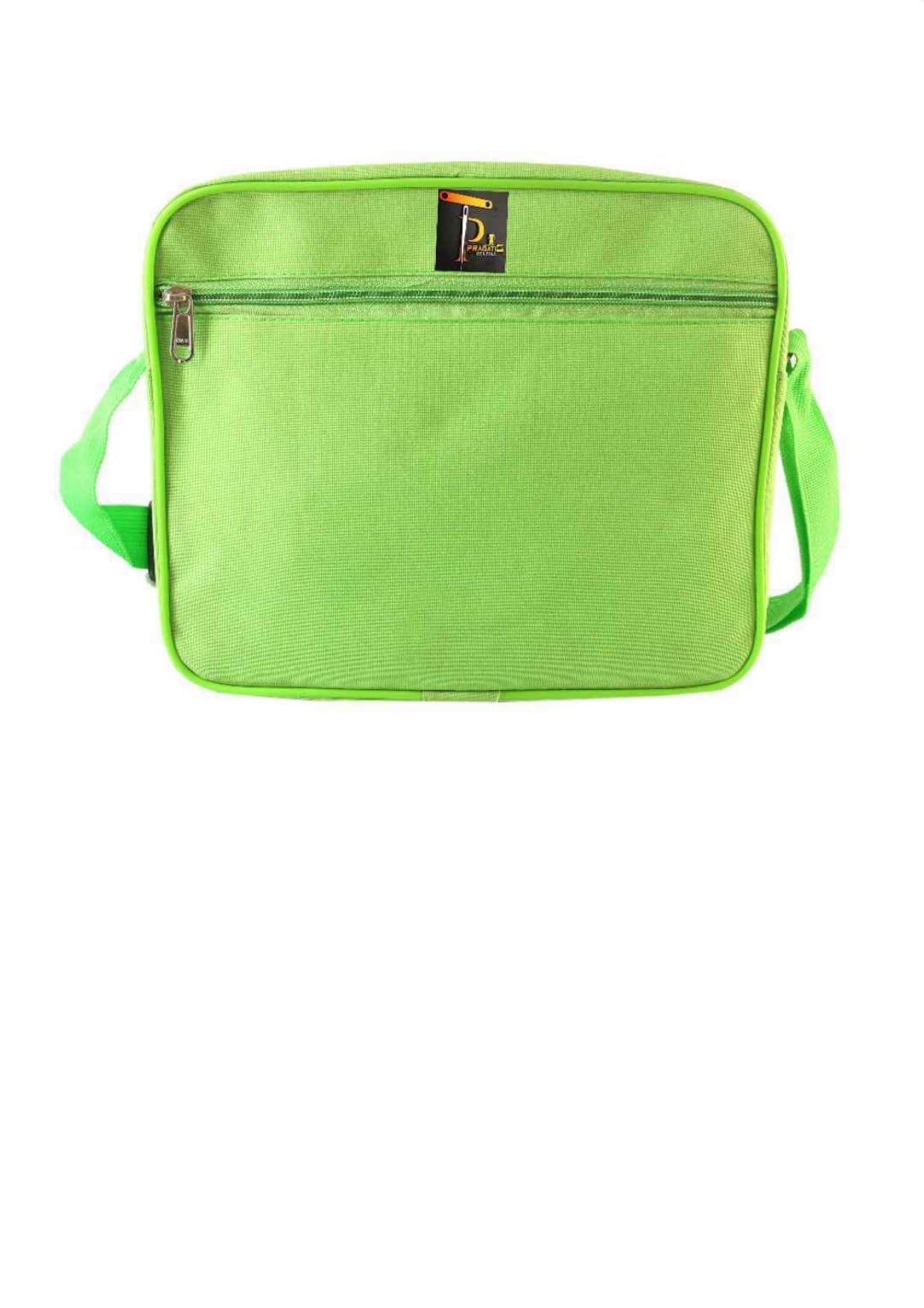 pragati textile Jio BP Messenger Sling Bag, Lime Green, Multi-Pocket Design with Adjustable Strap-picture-5