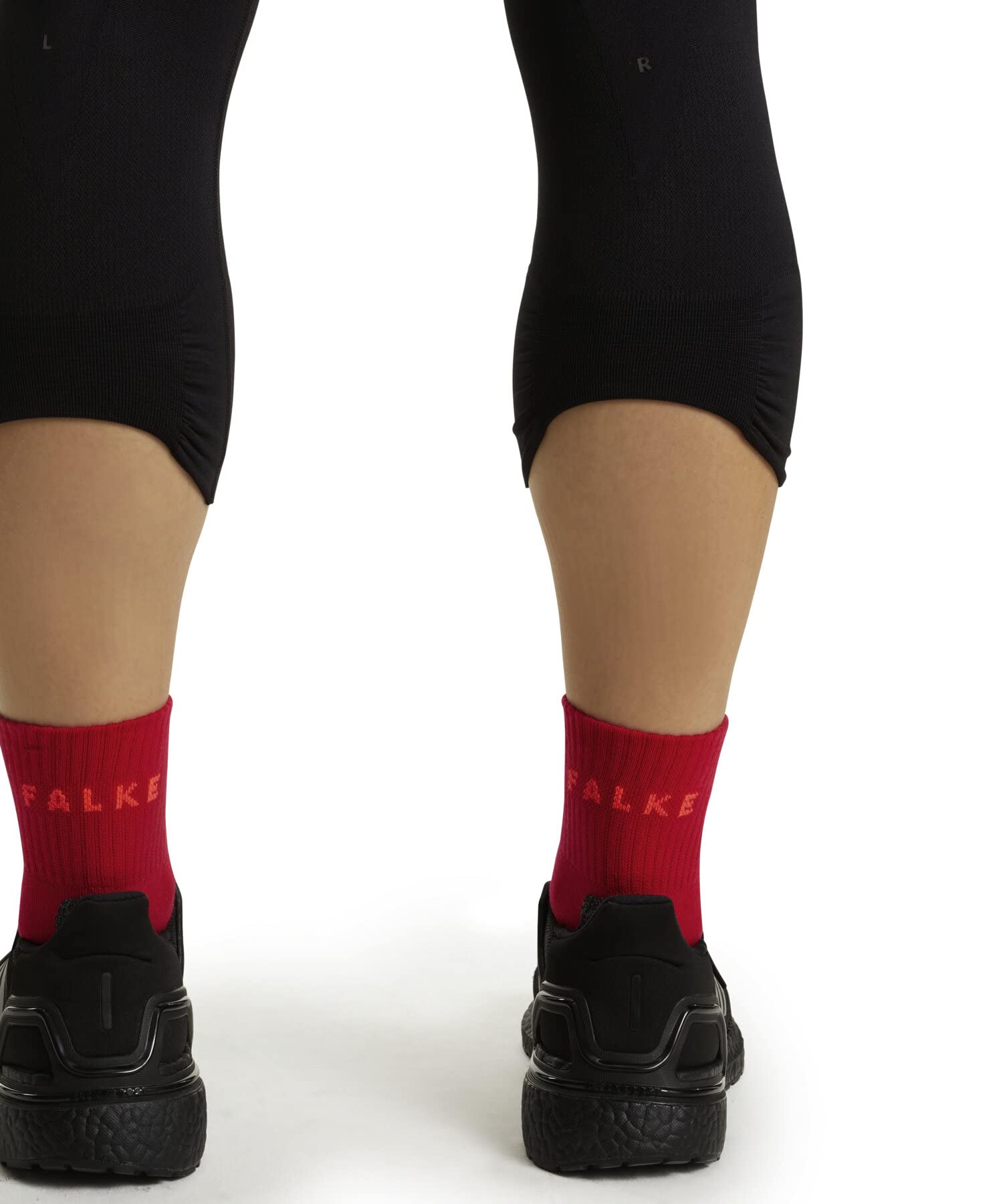 FALKE Damen Kompressionshose Compression 3/4 W Ti Funktionsmaterial mit Kompression