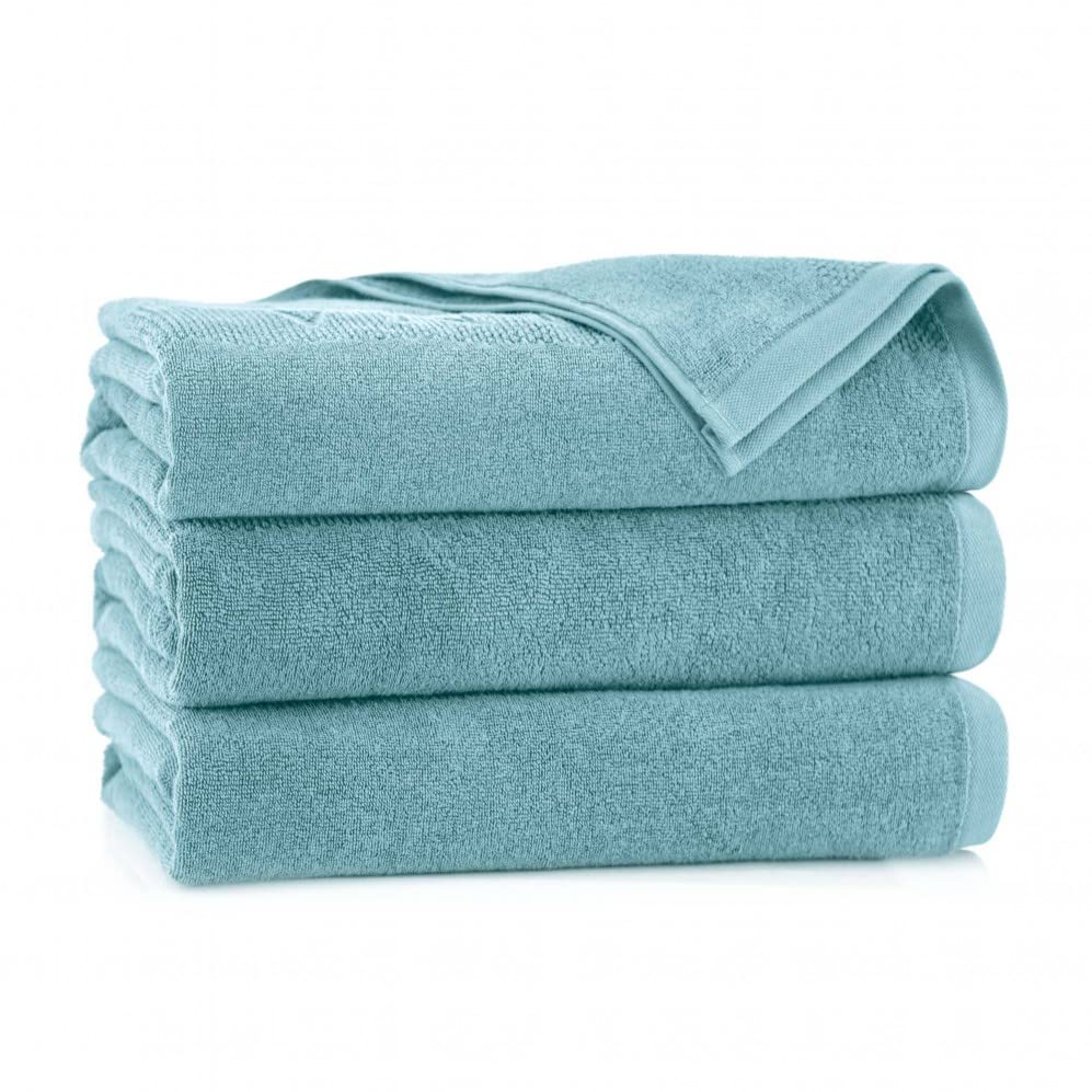 Toalla de sauna unisex Zwoltex de 100x180 cm en tejido suave azul