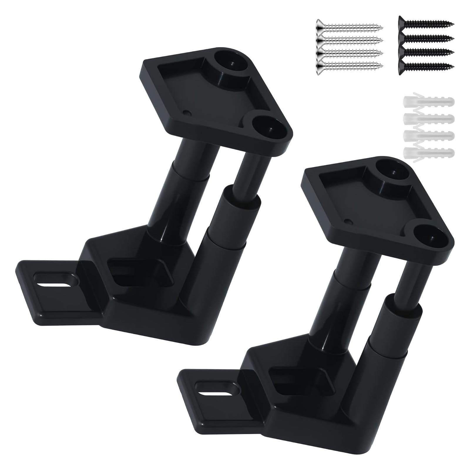 Duty Barn Door Floor Track Set Not Slip Sliding Bottom Guides Suitable for Closet Sliding Doors Hardware Door Floor Guide