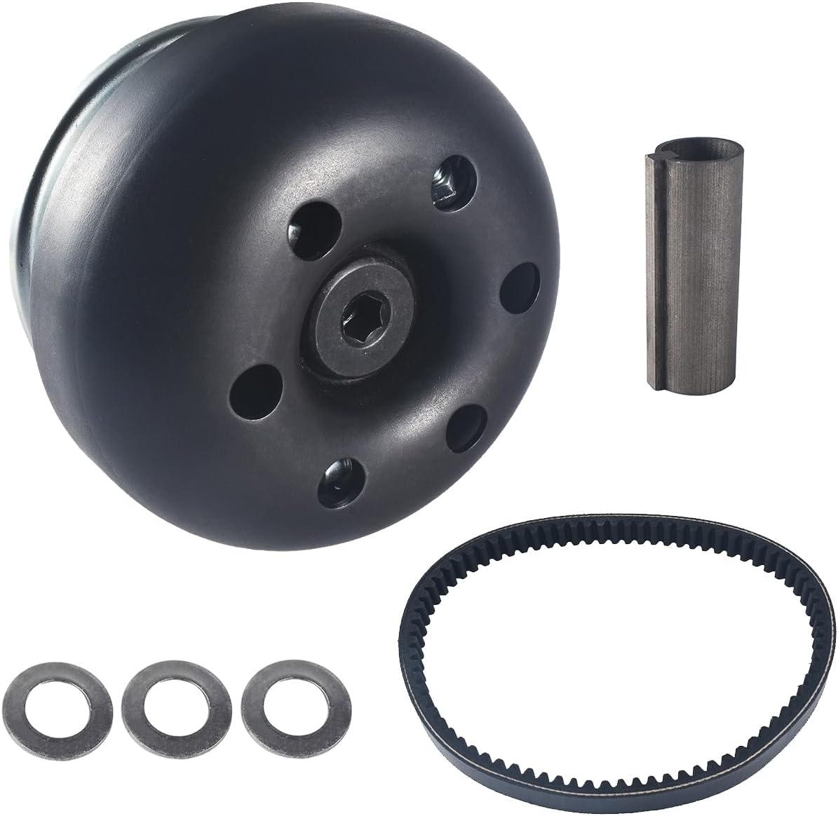 Super 30 Series Torque Converter Driver Clutch With 203589 Drive Belt Kit For Predator 212cc 196cc For Coleman CT200U BT200X Mini Bike Go Kart Engines 6.5hp Hemi