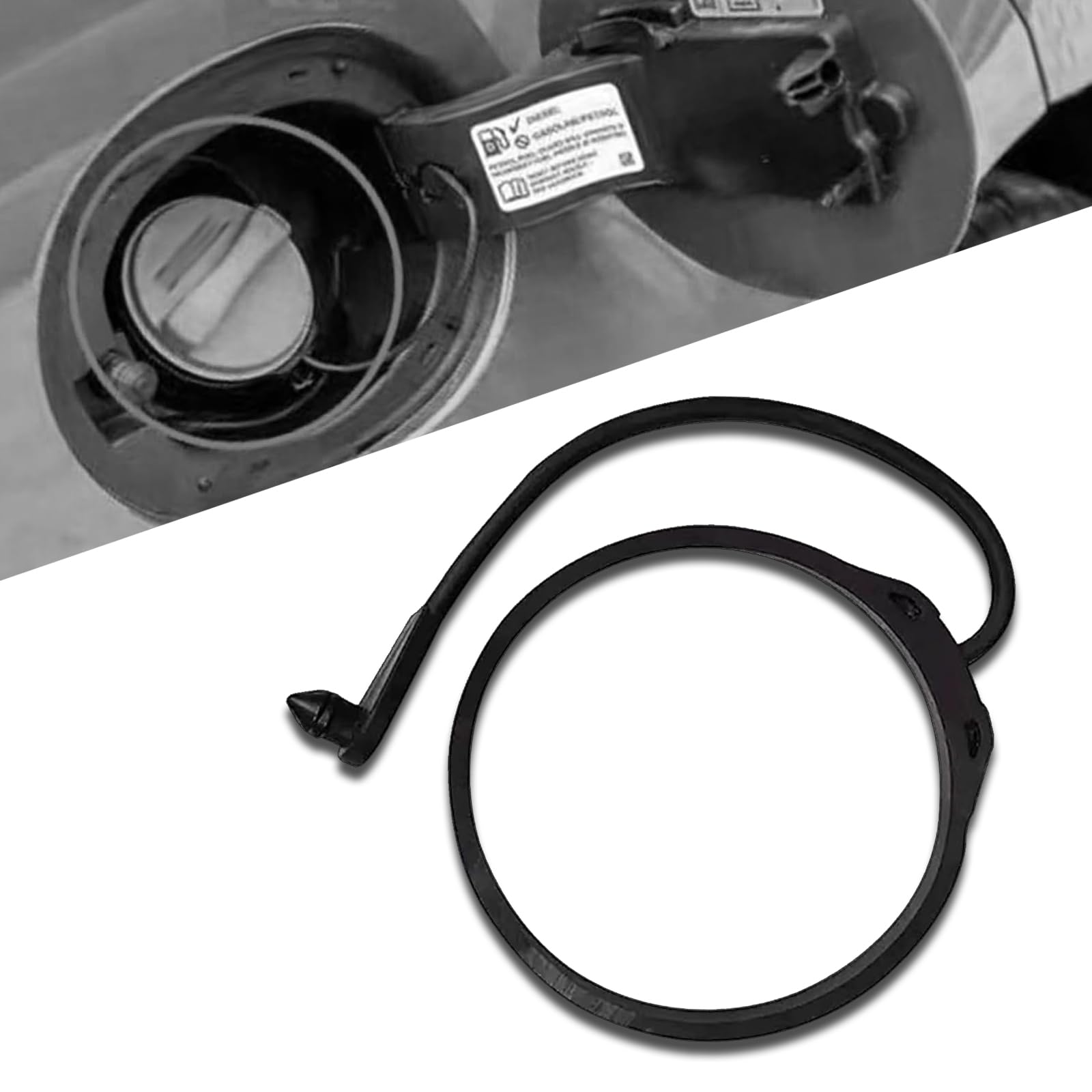 Succulent Card Holder Car Fuel Tank Cap Tether Rope - 2.76