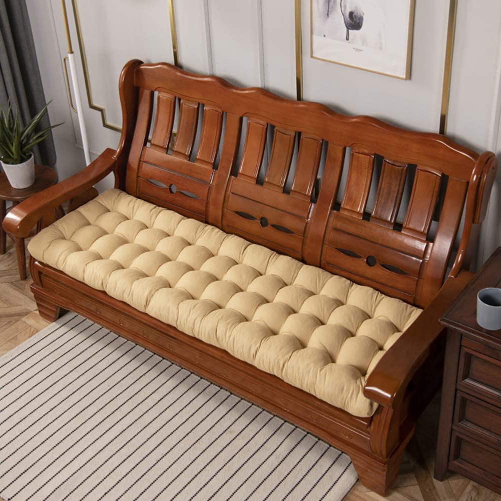 DanChen - Cuscino per panca da giardino, per esterni, 2-3-4 posti, misura extra lunga, in memory foam, per picnic, panca da picnic