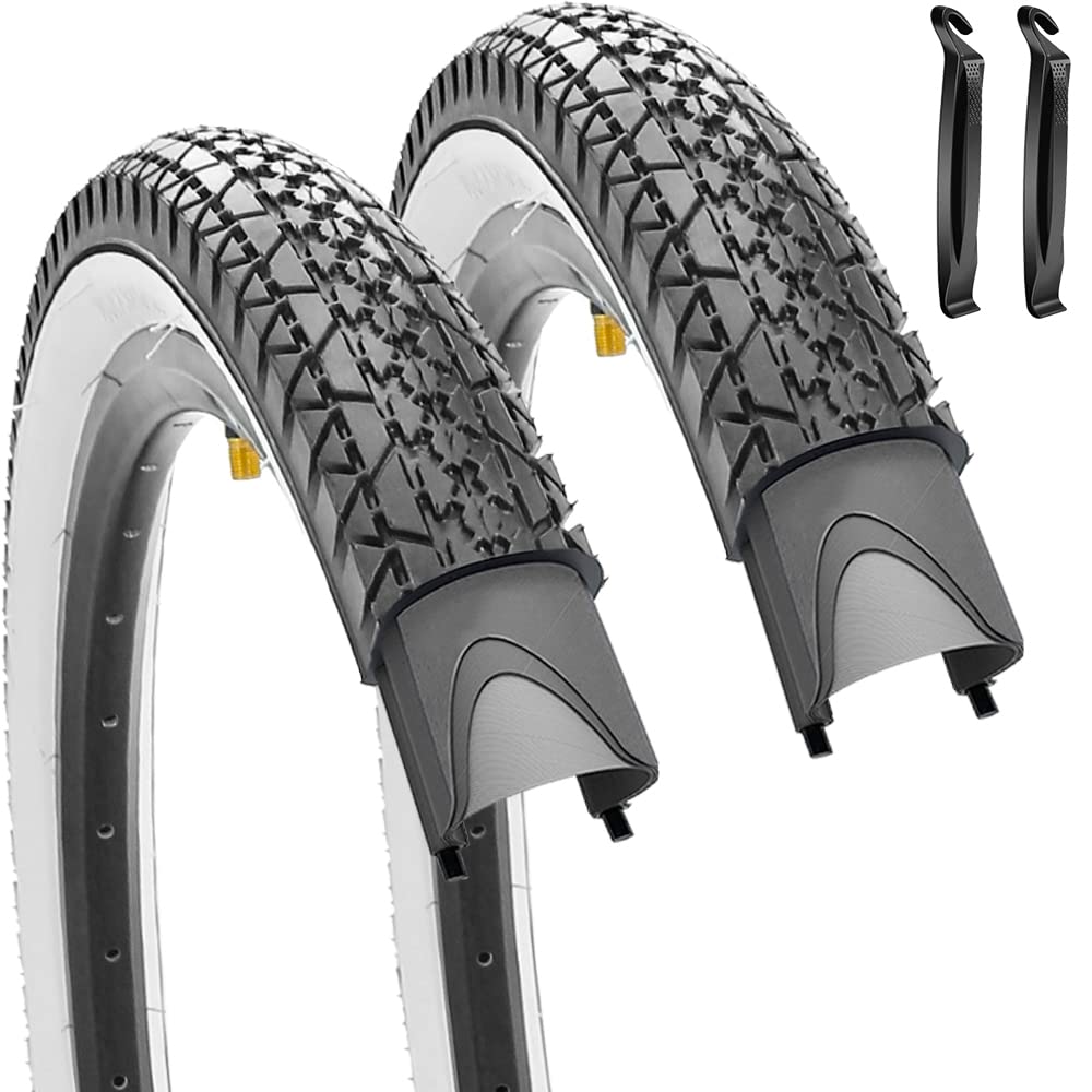 2 Pack Replacement Bike Tire Beach Cruiser 26