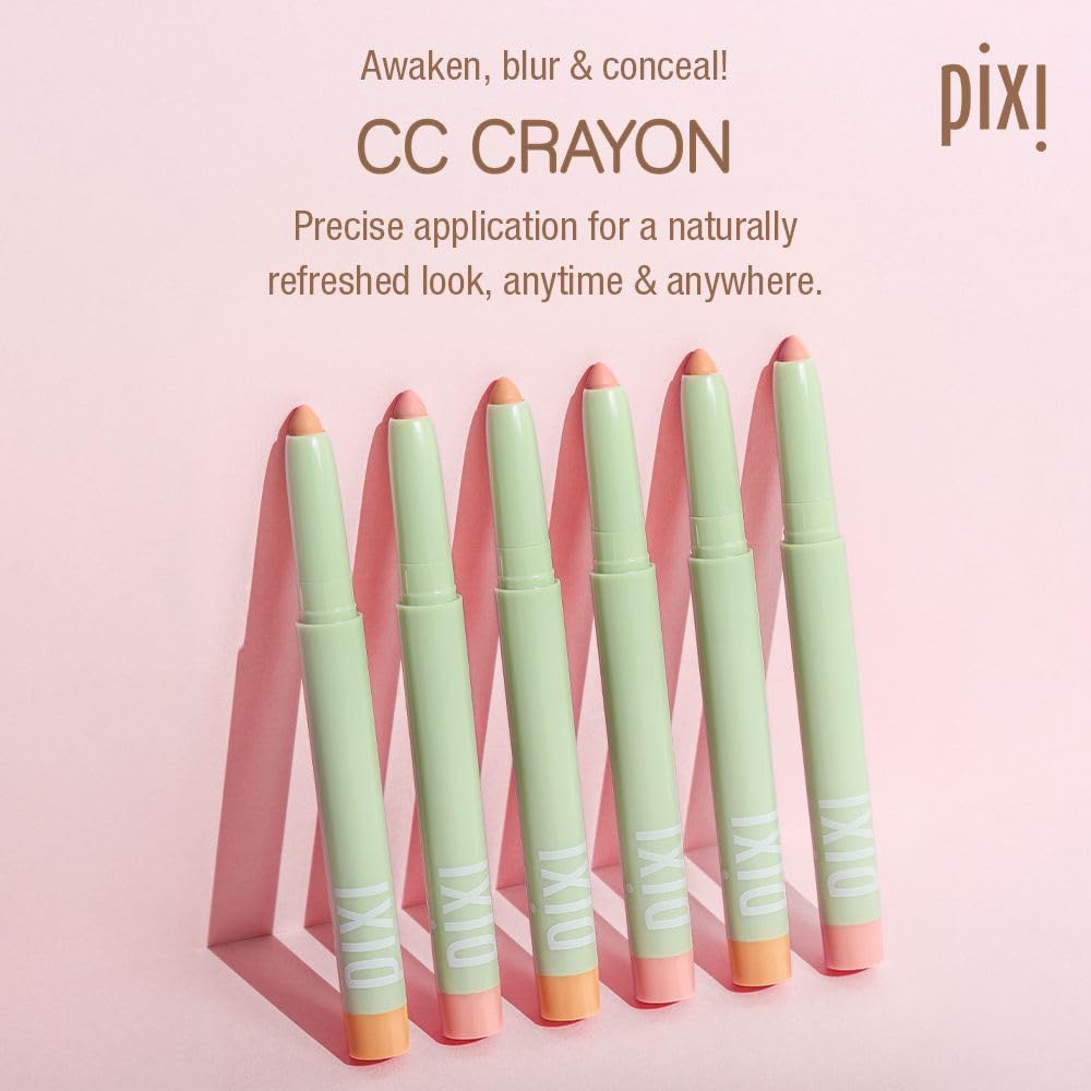 Pixi Beauty CC Crayon Bright Undereye, koncentrat do korektora, neutralizuje cienie pod oczami, dla jasnych i brązowych odcieni skóry, 1,2 g, 0,04 uncji