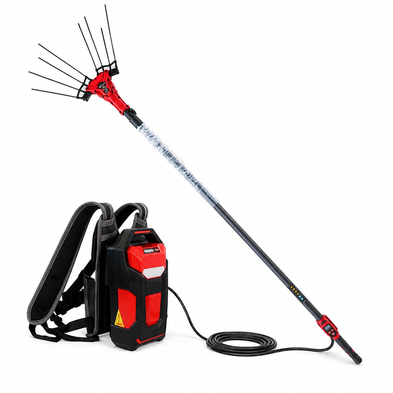 Scuotitore per Olive 600W, 6500 Giri/min, Asta Telescopica 175-270 cm
