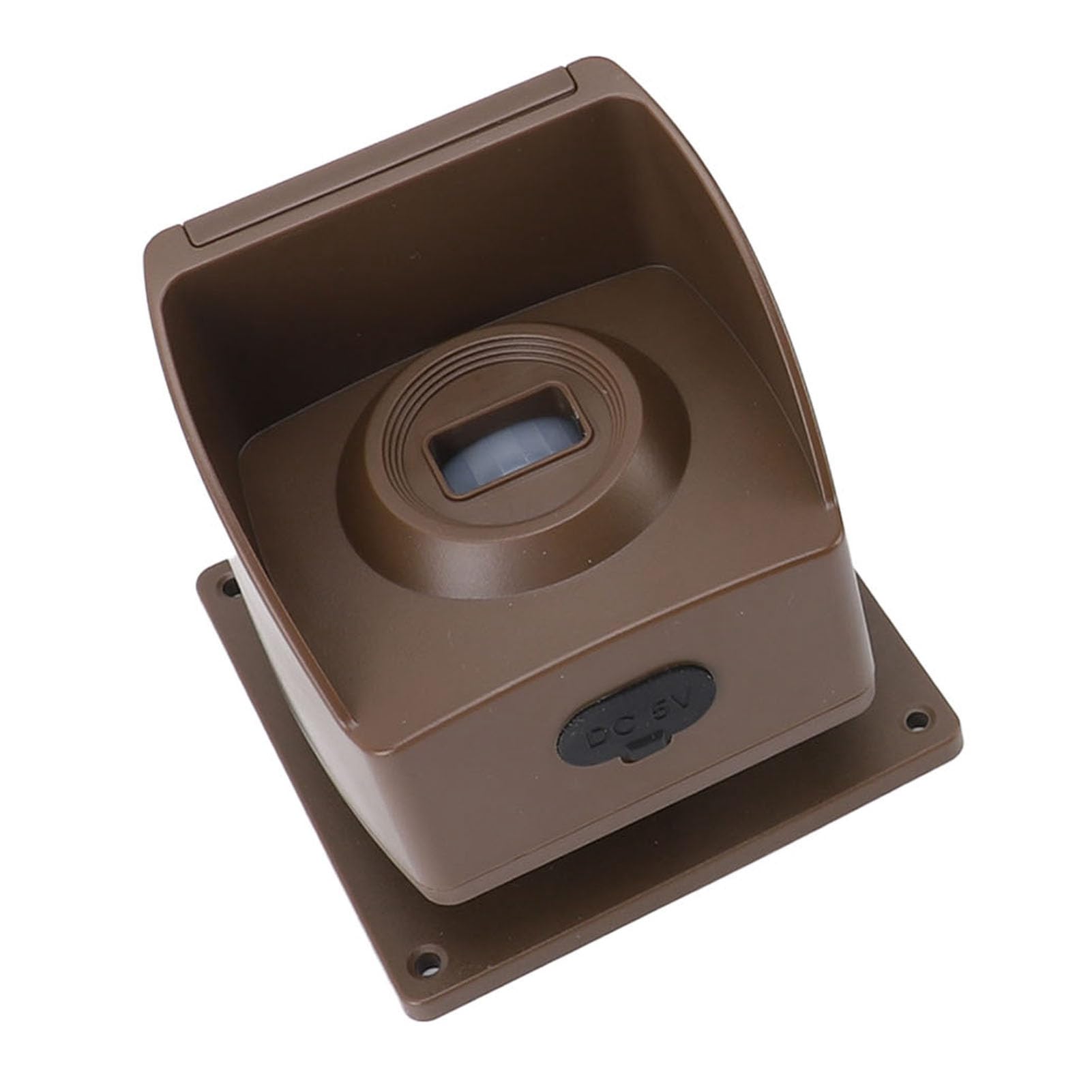 Sensore di Movimento Esterno Wireless con Allarme per Vialetto a Lungo Raggio per Uso in Giardino Alimentato a Energia Solare 1 unità
