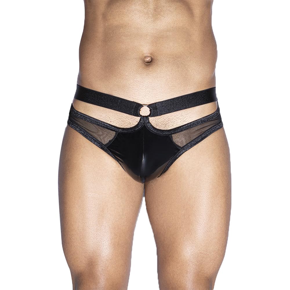 Men's Sexy Boxer Briefs Mesh Breathable Panties Lace Shorts Underwear Low Rise