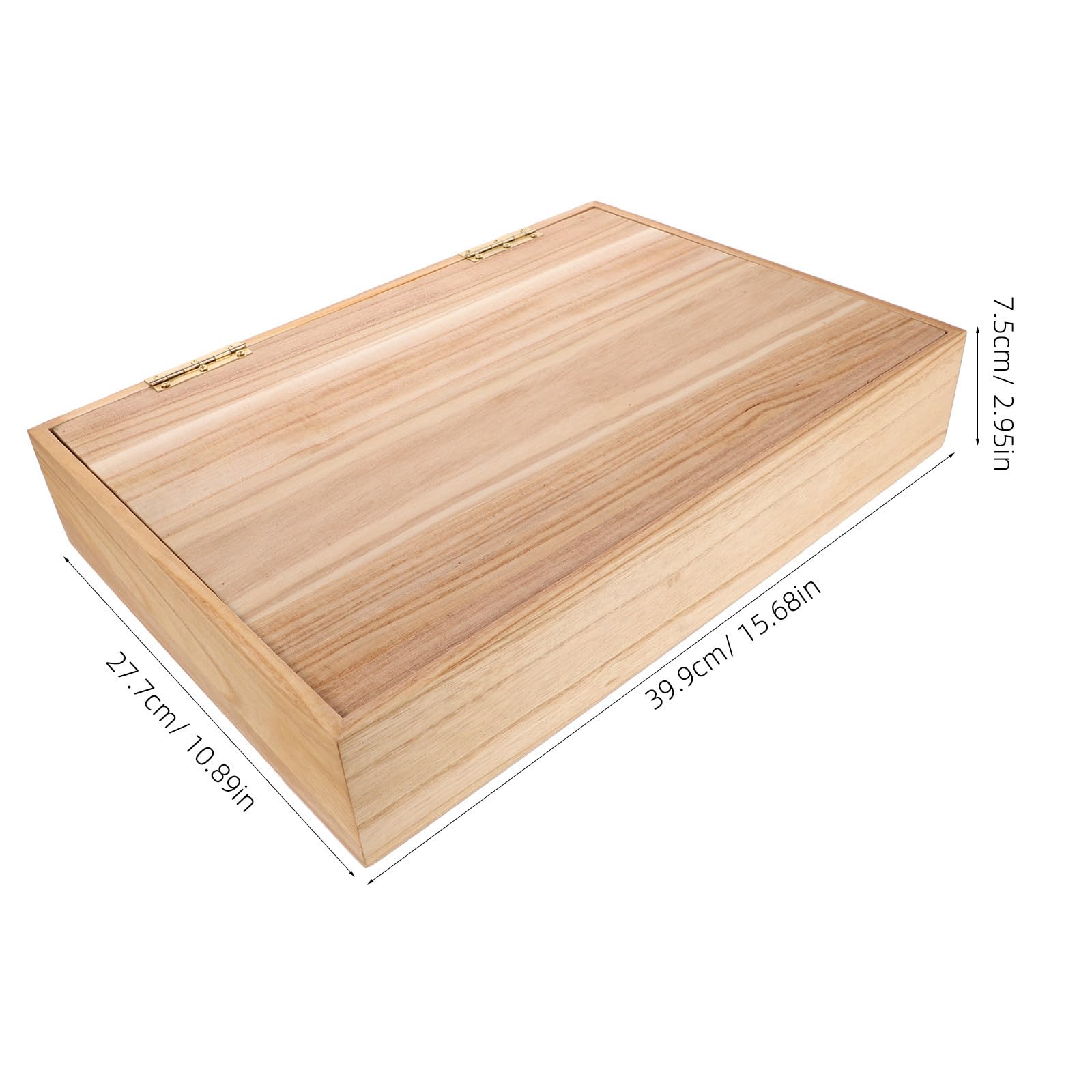 Mikikit Mensola a Parete in Legno, Ripiano Sospeso Beige, Scatola Porta Oggetti per Soggiorno, Multifunzione, Ottimizzazione Spazio, per Piccoli Appartamenti e Camera da Letto
