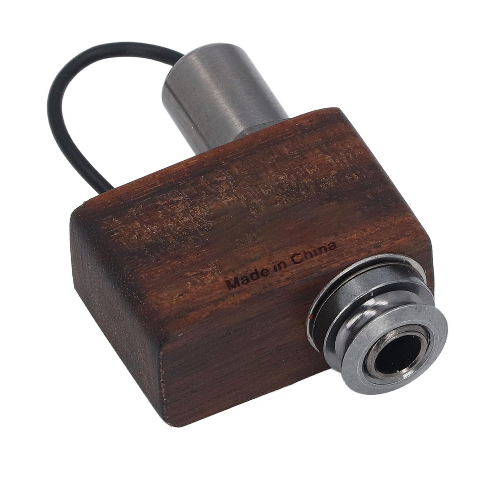 Fafeicy Przetwornik do Gitary Akustycznej, Stick On Piezo do Skrzypiec Gitarowych Ukulele z metalową konstrukcją z Drewna, jakość Dźwięku HiFi, łatwa Instalacja ćwiczeń Nagraniowych na Scenie