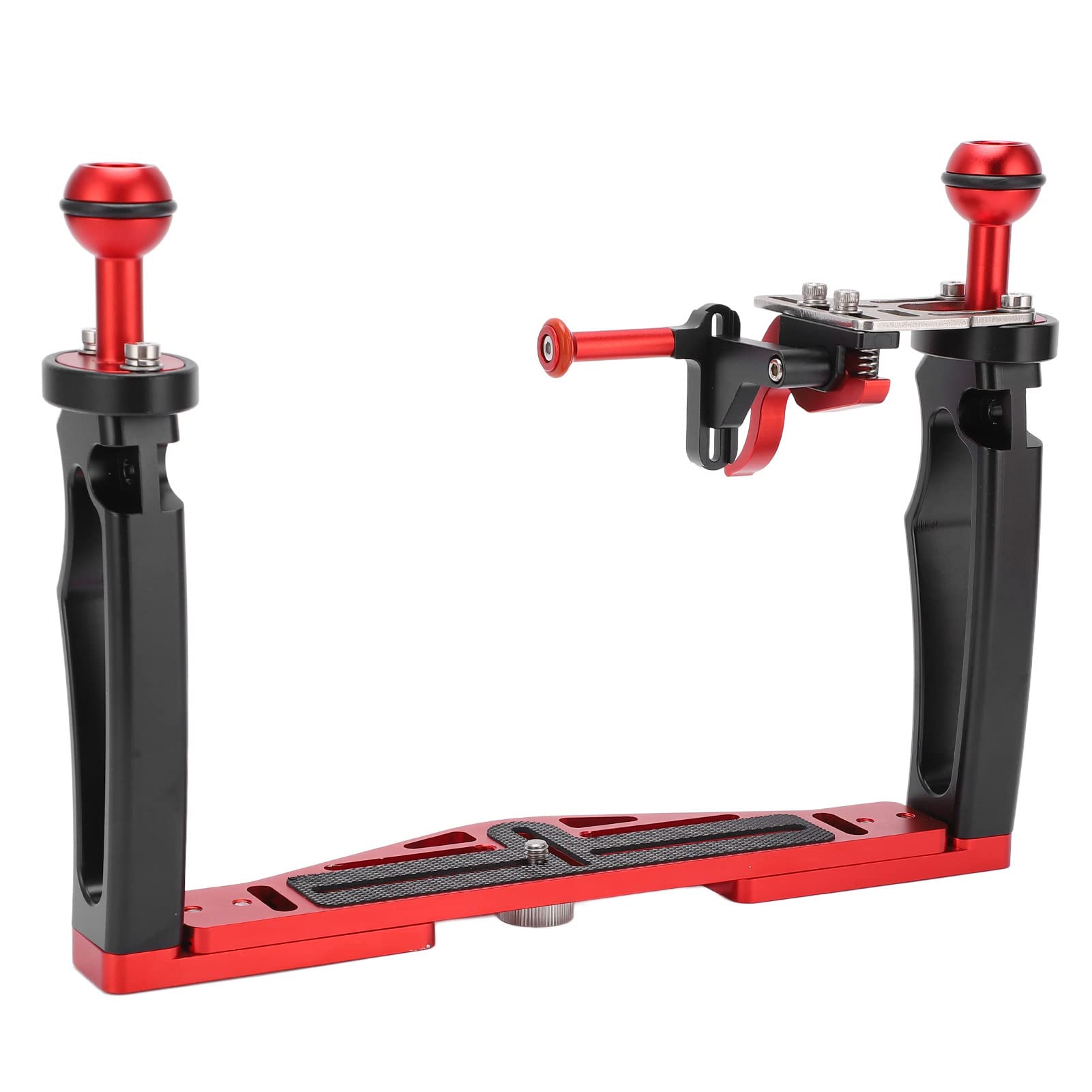Vassoio Stabilizzatore per Impugnatura per Custodia Subacquea – Vassoio per Immersione CNC con Leva dell'otturatore, Compatibile con R5/R6 II, IV/A7S III, Z8/Z9