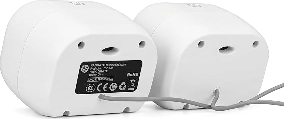 HP DHS-2111 2.0 Mini Taşınabilir Multimedya Speaker Hoparlör (Beyaz)