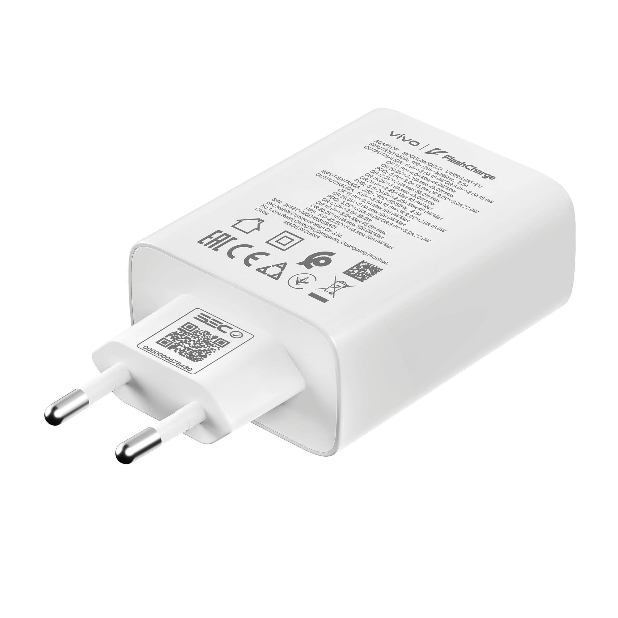 vivo Caricabatterie, 100 W FlashCharge Charger