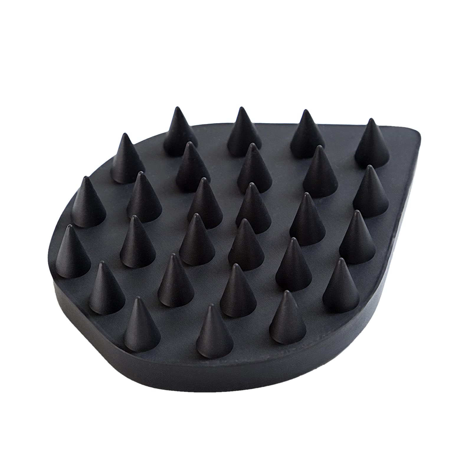 Lyanxinlei Hair Shampoo Brush, Scalp Care Hair Brush with Soft Silicone Scalp Massager (Black)