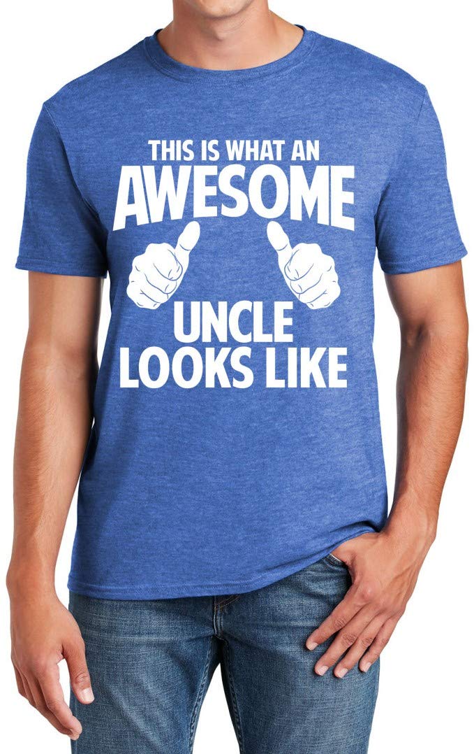 Sweet GiseleThis is What an Awesome Uncle Looks Like Shirt – Funny Adult Humor T-Shirt for Men, Christmas, Birthday, Announcement Gift