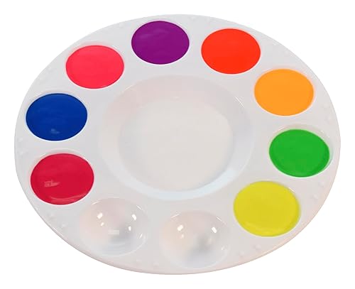 Miniatura 16 de Sax Pintura de acuarela líquida lavable, 1/2 pinta, colores surtidos, 8 onzas (paquete de 8) - 1567858 Variado,Surtido, fluorescente