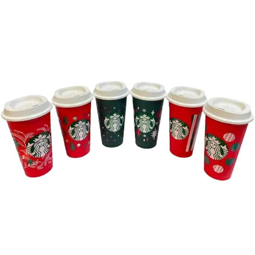 Buy Starbucks Reusable Color Changing 6 Hot Cups - Limited