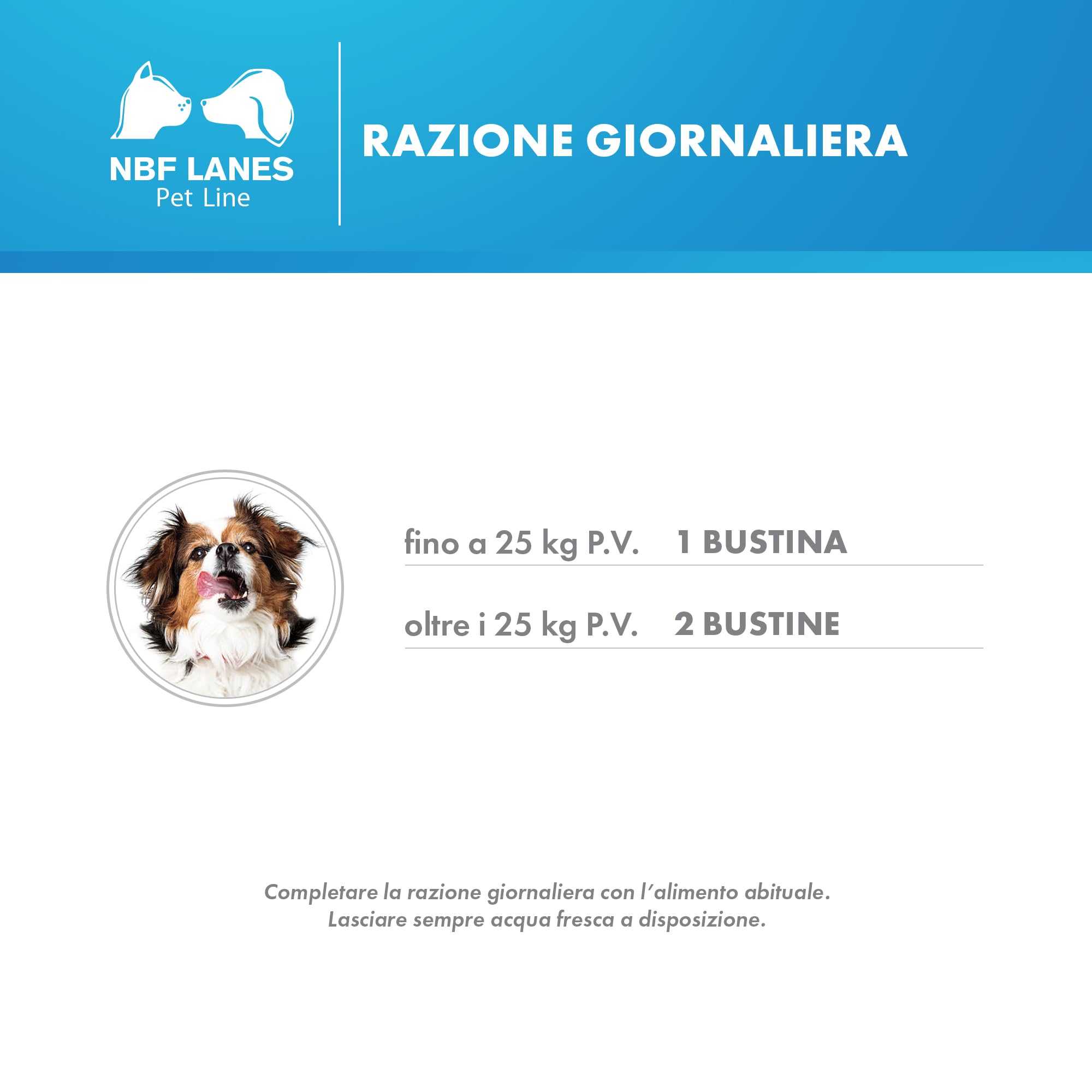 NBF Lanes | Prostapet Cane, Gel Appetibile 60 bustine da 2,5 g, per la Normale Funzionalità della Prostata.