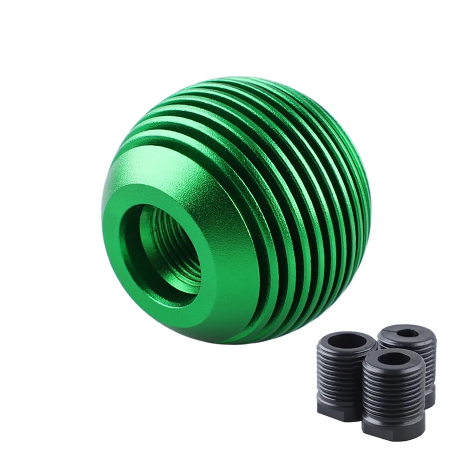 WYLWSHA Shift Gear Knob Cover Car Universal Gear Shift Knob Lever Shifter Handle Aluminum Head(Green)