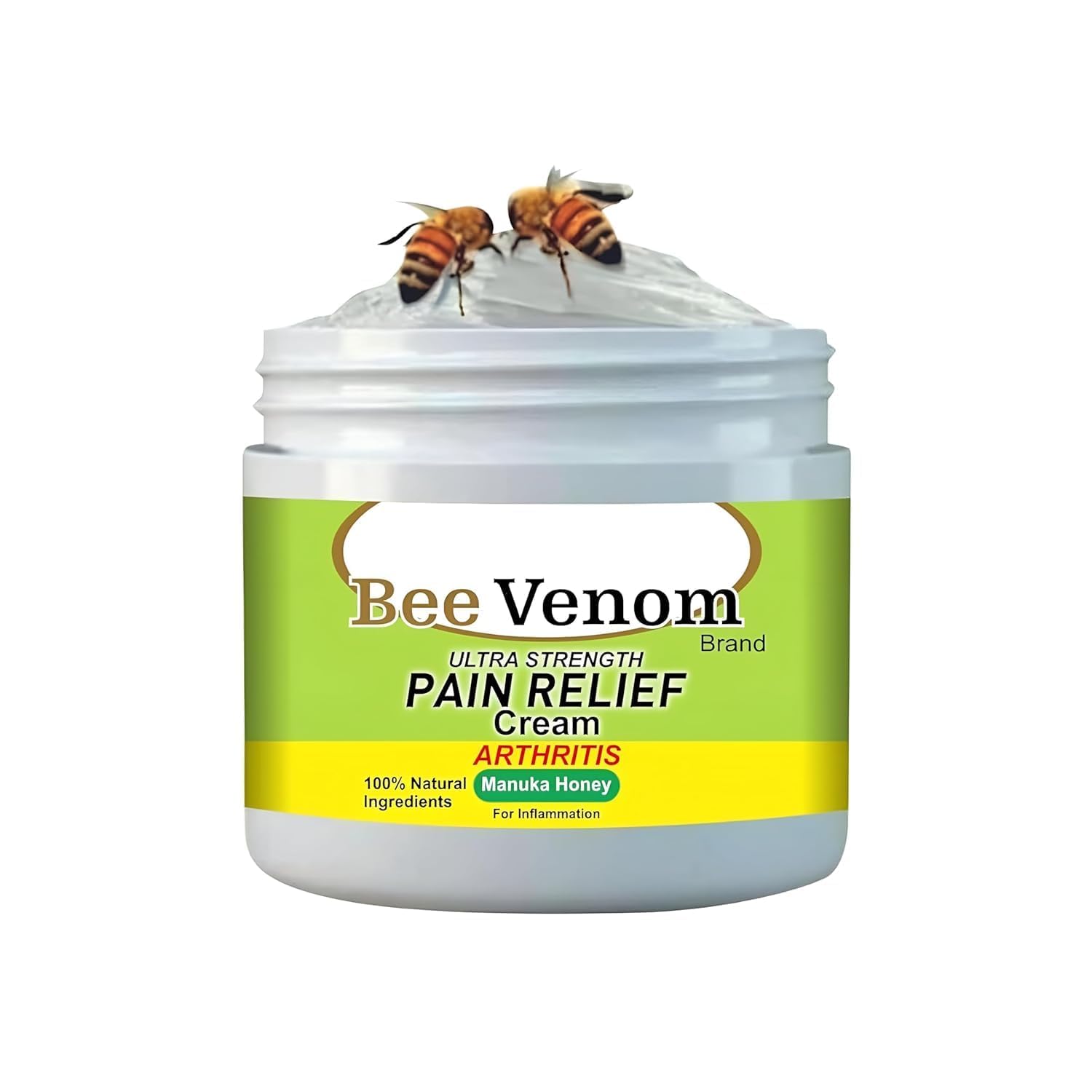 Bee Venom Pain Relief Cream For Strong Ayurvedic Joint Pain Relief Oil, Knee Pain, Neck Pain, Back Pain, Shoulder Pain, Pack of 1 (100gm)-image-12
