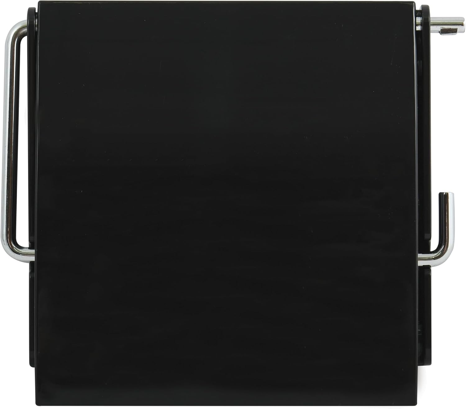 MSV Toilet Roll Holder – Paper Clips – Black, 30 x 20 x 15 cm