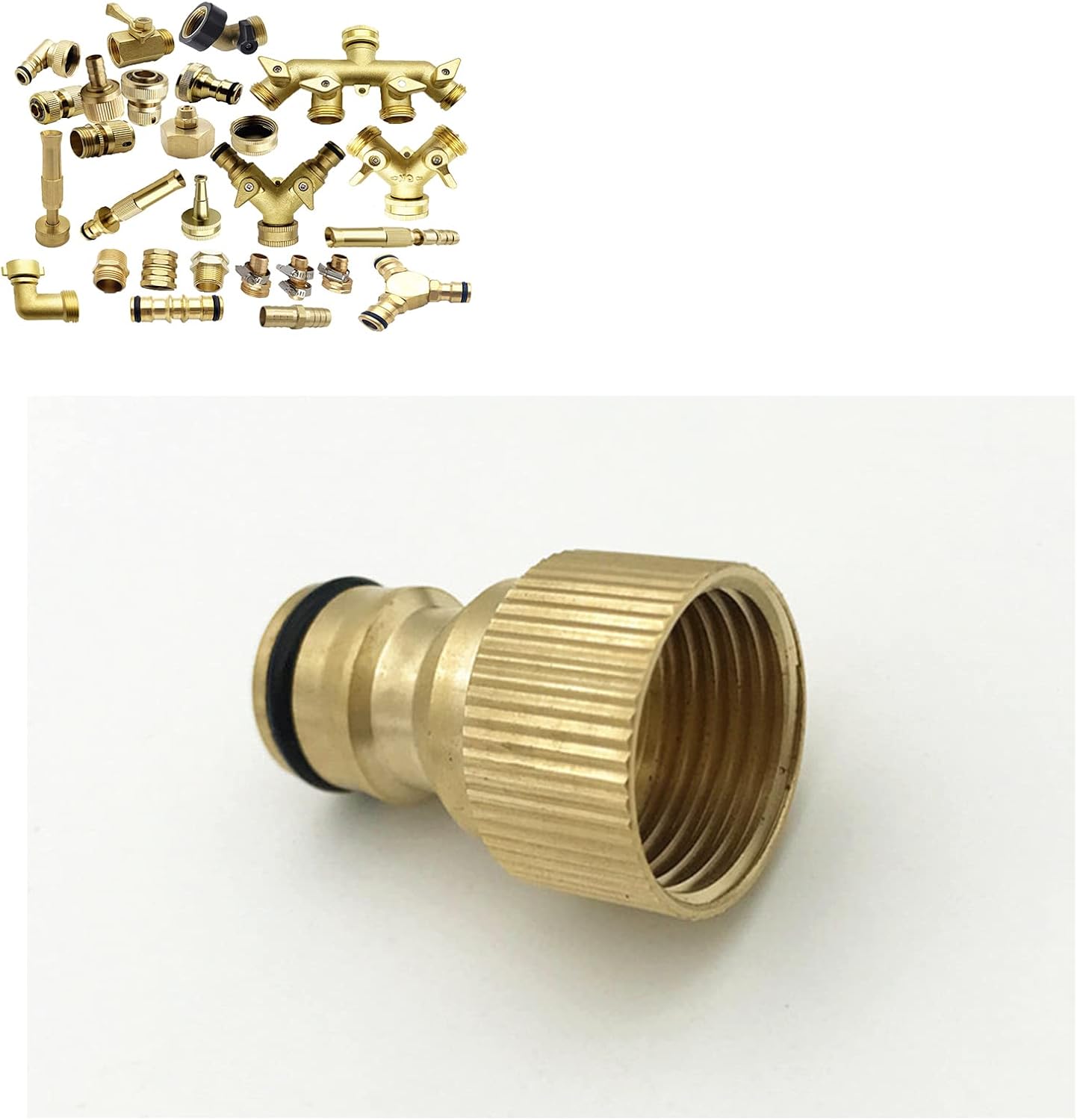 Faucet AdapterGarden Hose Quick Connect Fittings,Female G5/818T Garden Hose