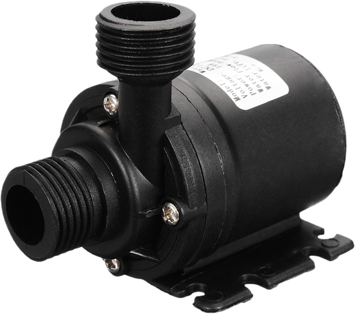 DC 12V/24V Water Transfer Pump Waterproof Water Submersion Pump 5.5 M Brushless Motor for Cooling System Fountains Heater(24v)