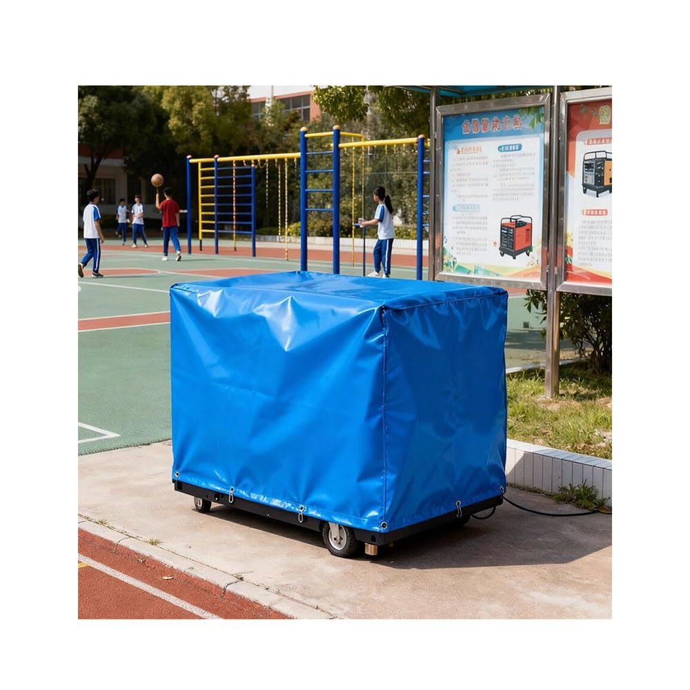 WJJKJH Garden Furniture Cover Waterproof PVC, Outdoor Sofa Table Chair Protector, UV Resistant All Season Cover(88" x 48" x 48")