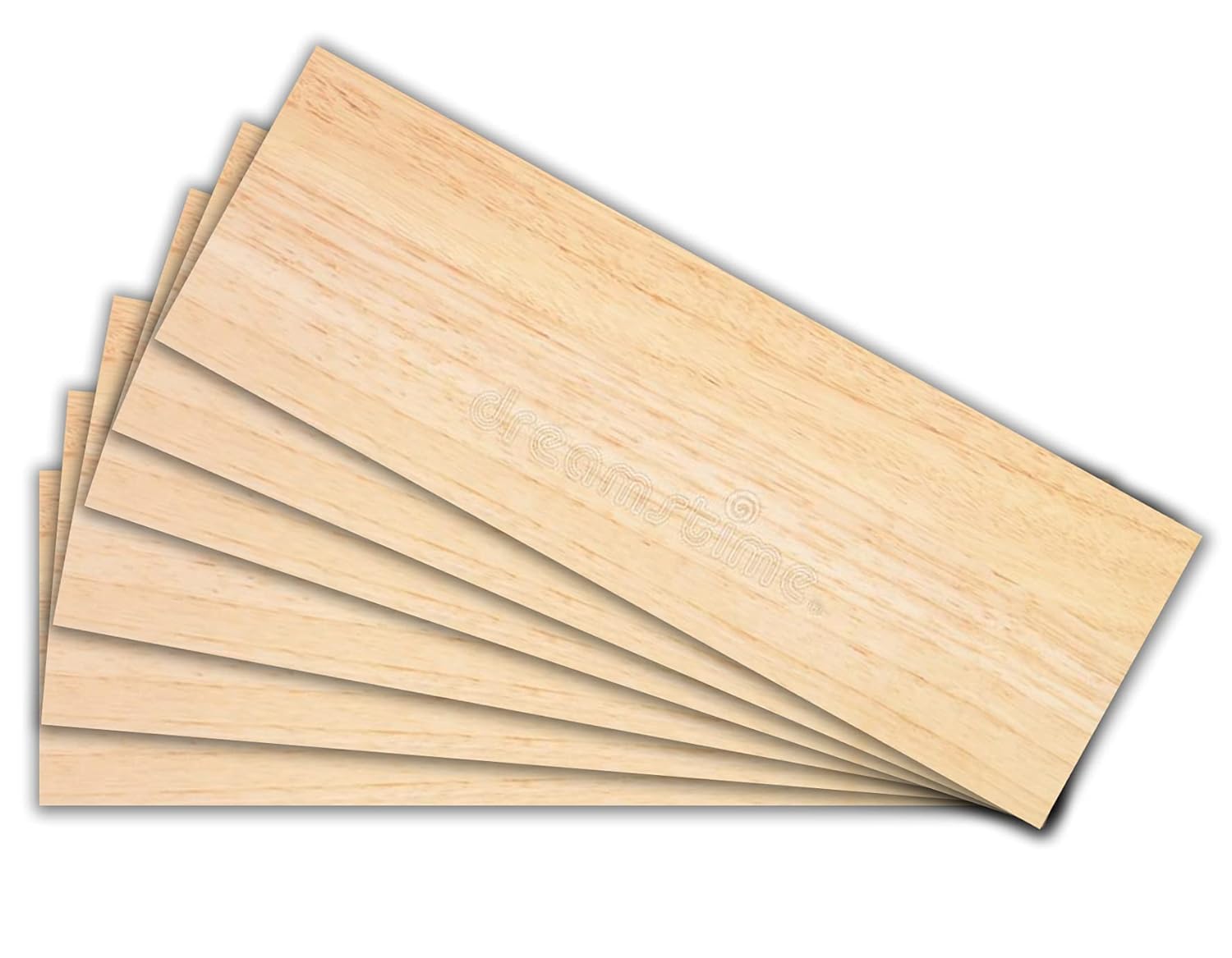 Pine Wood 30x8cm Panel Board for Art and Craft or Project 10pc 12X3 Inch 7mm Thickness