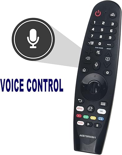 Miniatura 5 de Allimity AKB75855501 MR20GA Reemplazo de control remoto por voz para LG OLED TV WX GX CX BX Series OLED48CXAUB OLED48CXPUB OLED55CXPUA OLED55CXAUA