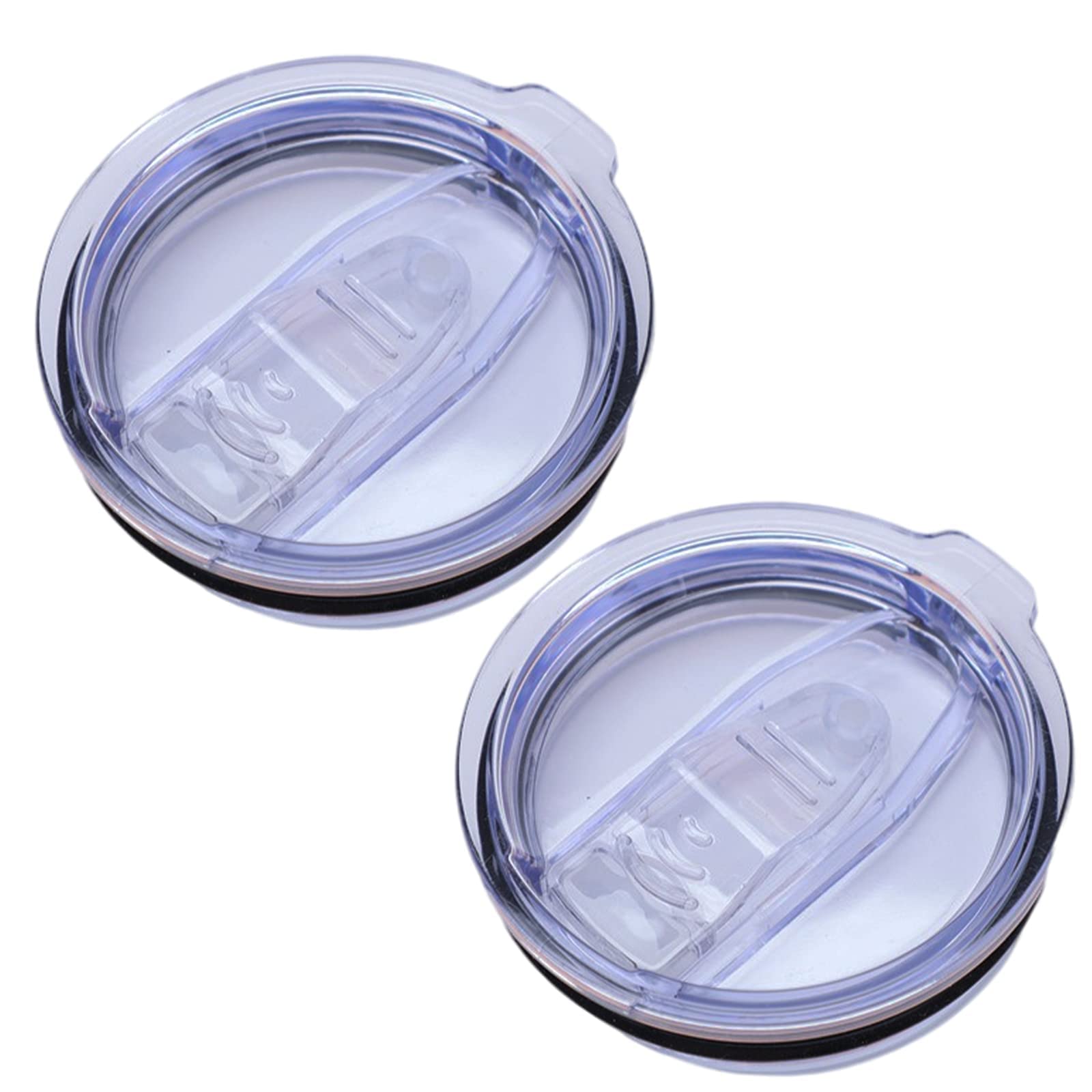 2 Pack 20 oz tumbler lids replacement, Spill Proof Splash Resistant Lids Mug Topper Fit for Rambler and More Coffee Mugs