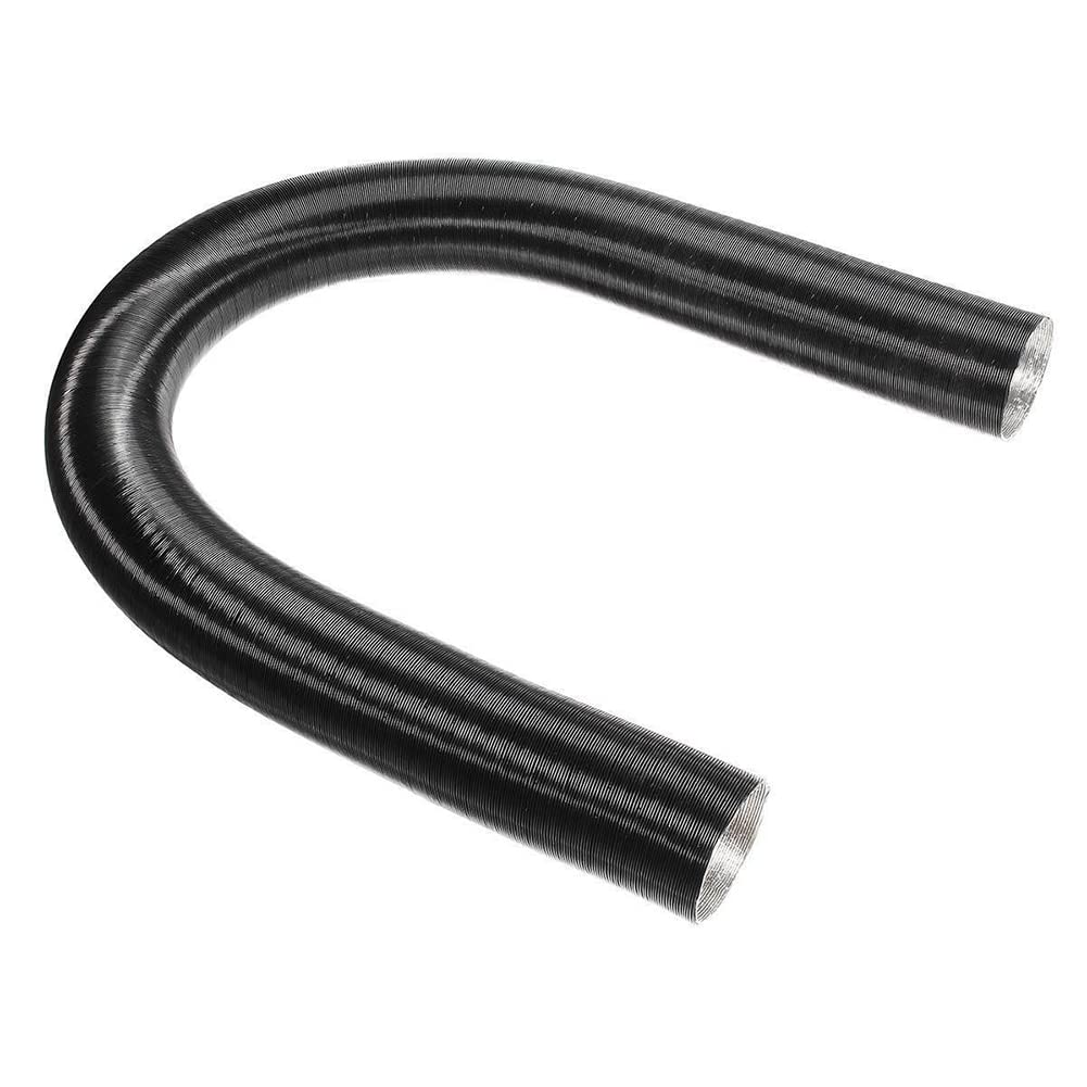 X AUTOHAUX 60 mm riscaldatore auto condotto aria calda tubo gomito connettore di uscita nero