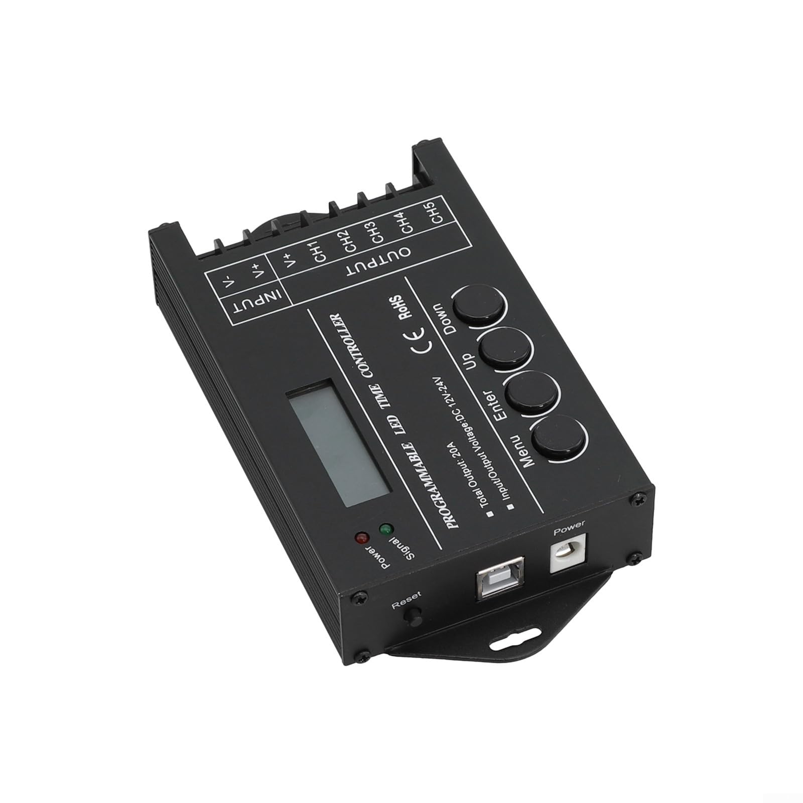 TC420 Minuteur programmable pour éclairage d'aquarium à LED Version standard avec écran