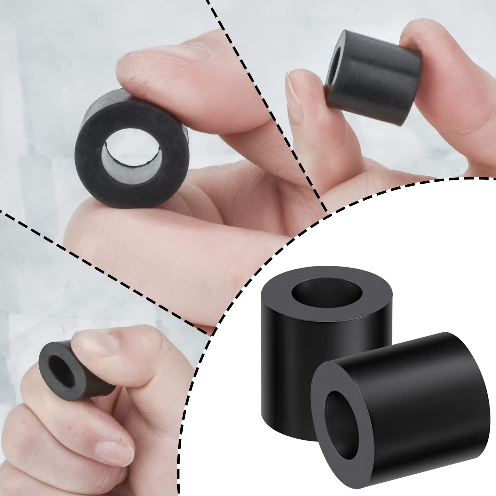 Materiale Isolante Rotolo Di Gomma Neoprene 10x100 Cm - Spessore 2 Mm, Per Guarnizioni E Isolamento Neoprene Tessuto - Foto 4