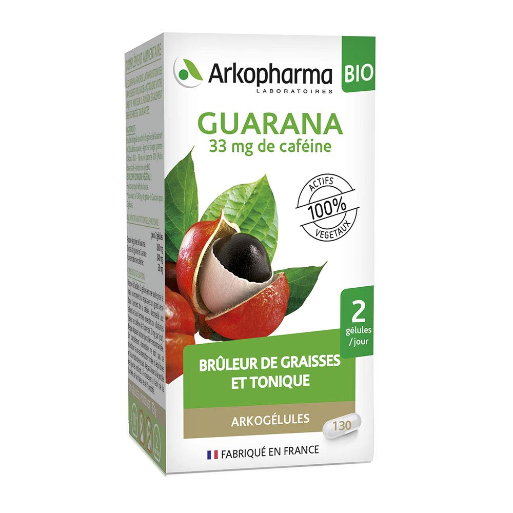 Arkopharma Arkogélules Guarana Bio 130 gélules