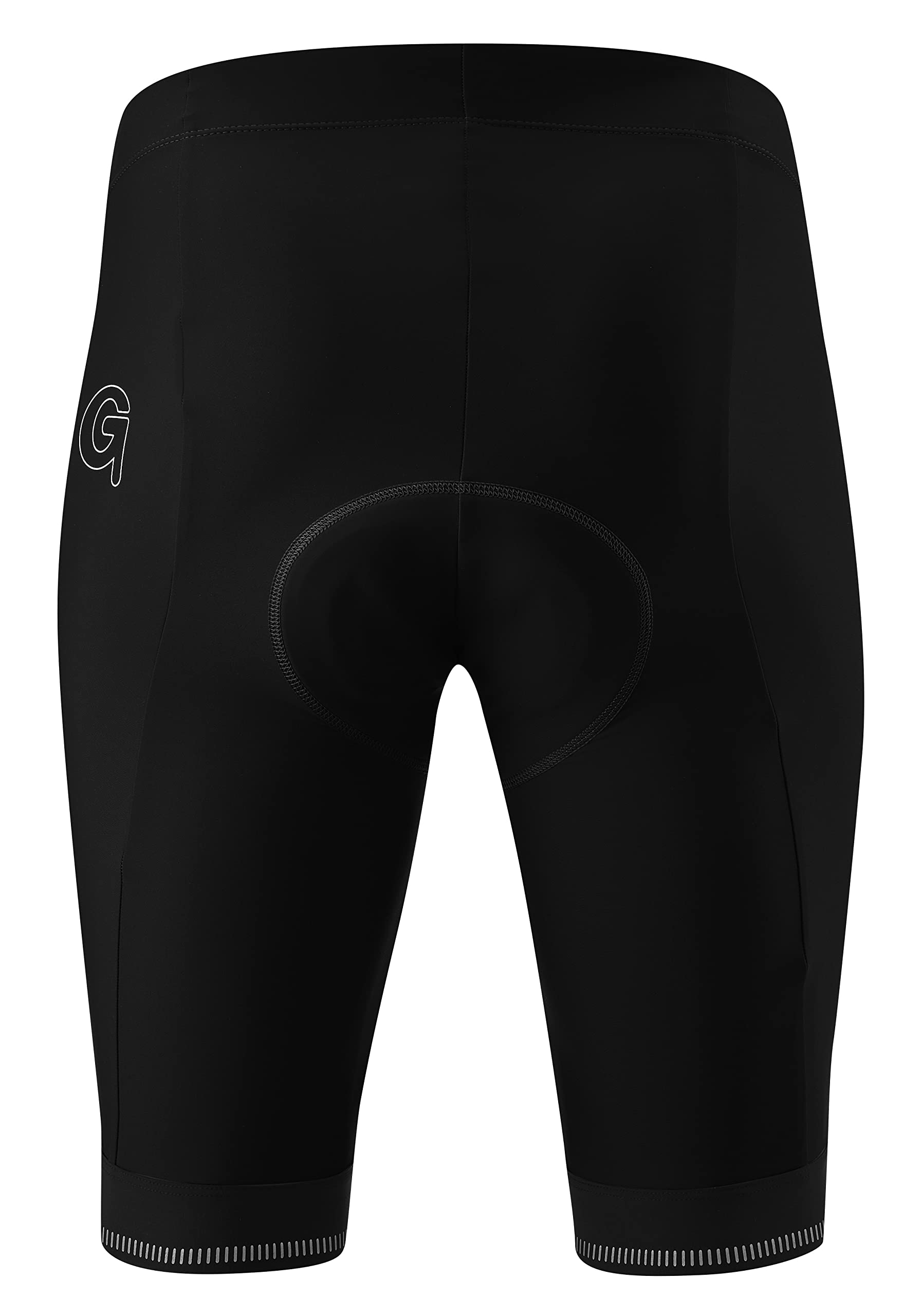 Gonso Sitivo M, Kurze Herren Fahrradhose, Mit Sitivo Comfort Sitzpolster, Hohe Bewegungselastizität und Antirutsch-Silikon-Beingummi, Enganliegende Passform