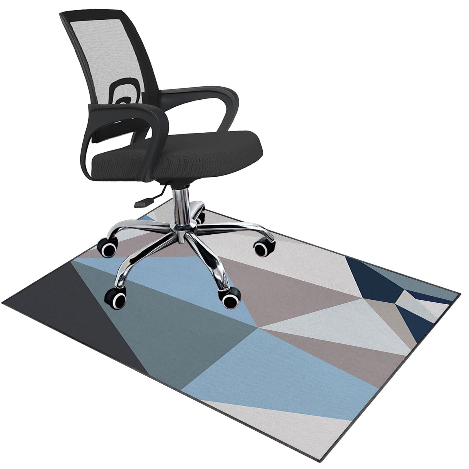 EYZO Office Chair Mat For Hardwood Floor | Gaming Chair Mats 100 × 140 cm | Hard Floor Multi-Purpose Carpet Protector Mat | Non-slip Desk Chair Mat For Wooden Floors | Computer Chair Rug For Home — image 1