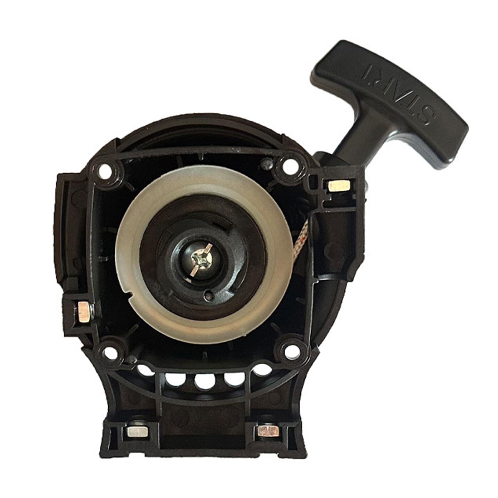 Duty Recoil Starter Assembly for SRM266 Trimmer ABS Nylon Quick-Start Mechanism Smooth Recoil Starter for Brush Cutter