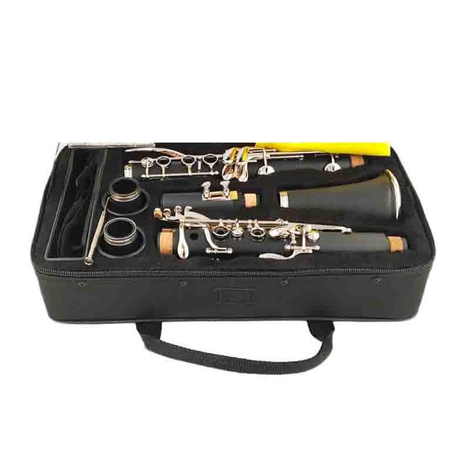 Instrumento Musical Clarinete Clarinete Sib Instrumento De Viento Madera De 17 Teclas Para Adultos
