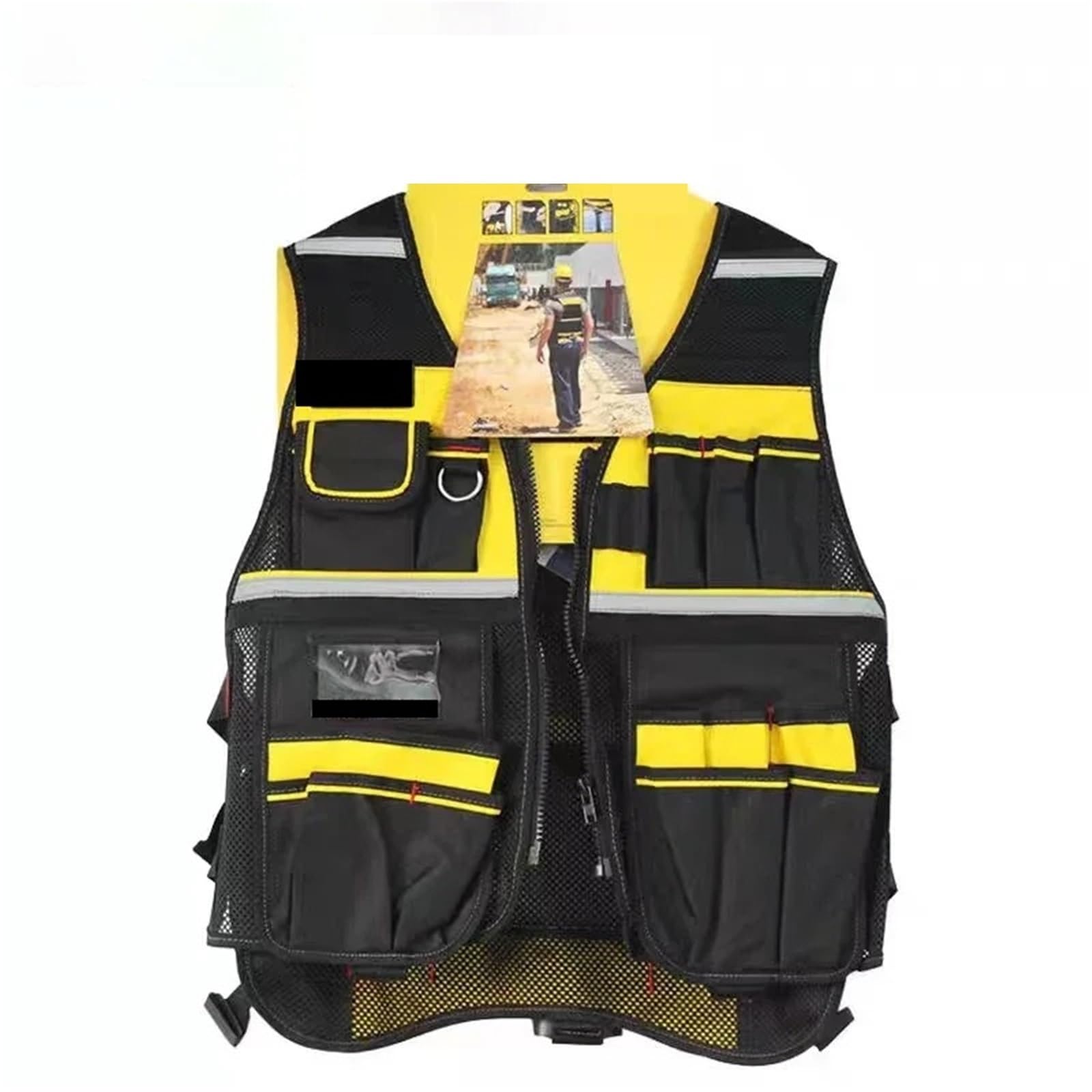 Werkzeugweste Tool Vest Multifunctional Portable Storage Accessories Carpenter Electrician Repair Wrench Screwdriver Hardware Organizer(Tool vest)