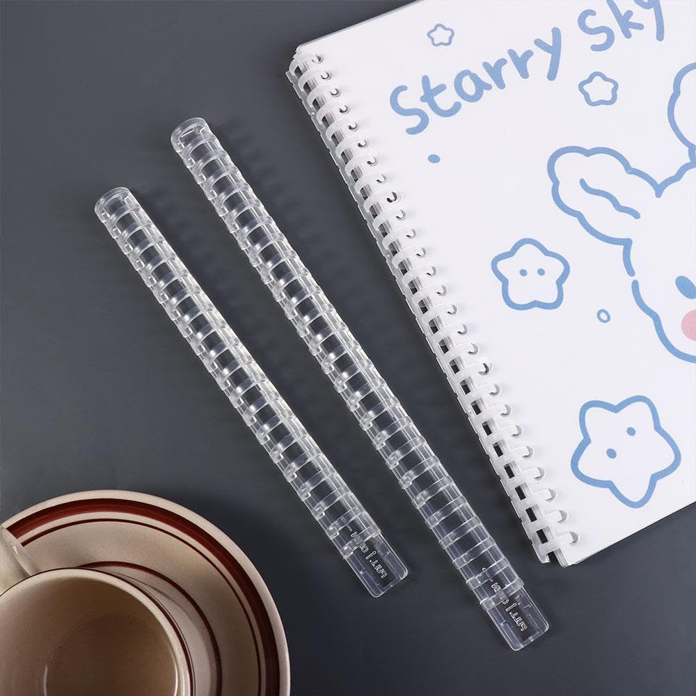 100 anelli per raccoglitori a foglie, anelli per libri, piccoli anelli per raccoglitori (B5, 26 fori (270 mm)