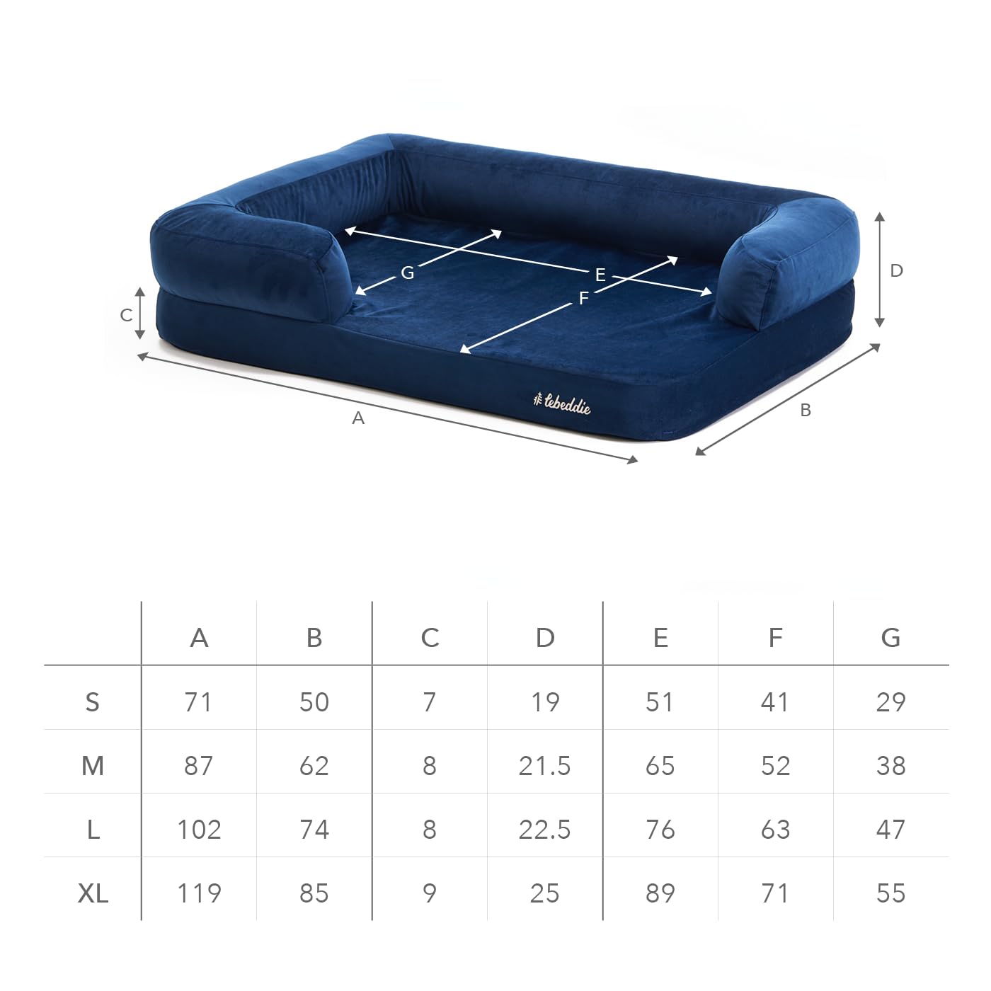Cama ortopédica para perros de espuma viscoelástica con funda extraíble lavable, colchón de doble capa de alta calidad, protector de colchón impermeable, para perros de todos los tamaños (XL, gris y