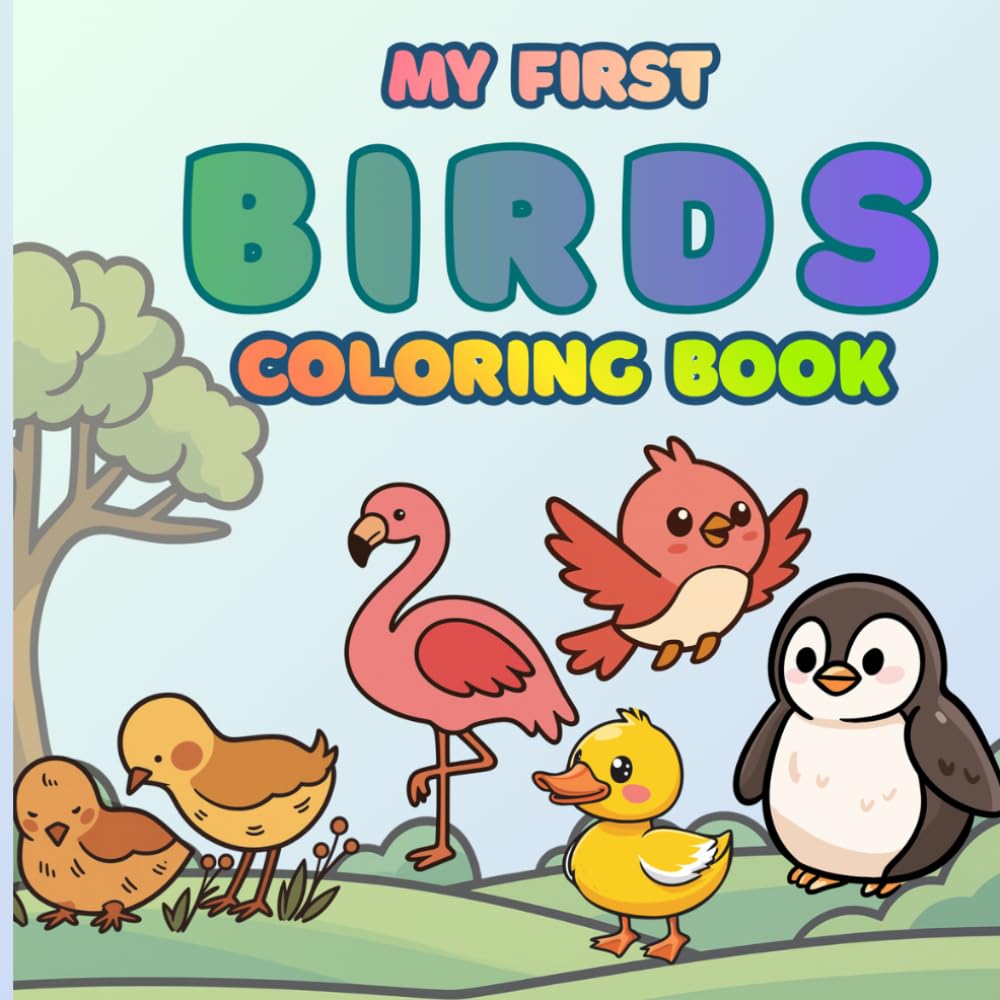 My First Birds Coloring Book