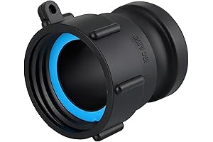 IBC Tote Adapter: Effortless Fluid Transfer with Cam and Groove!