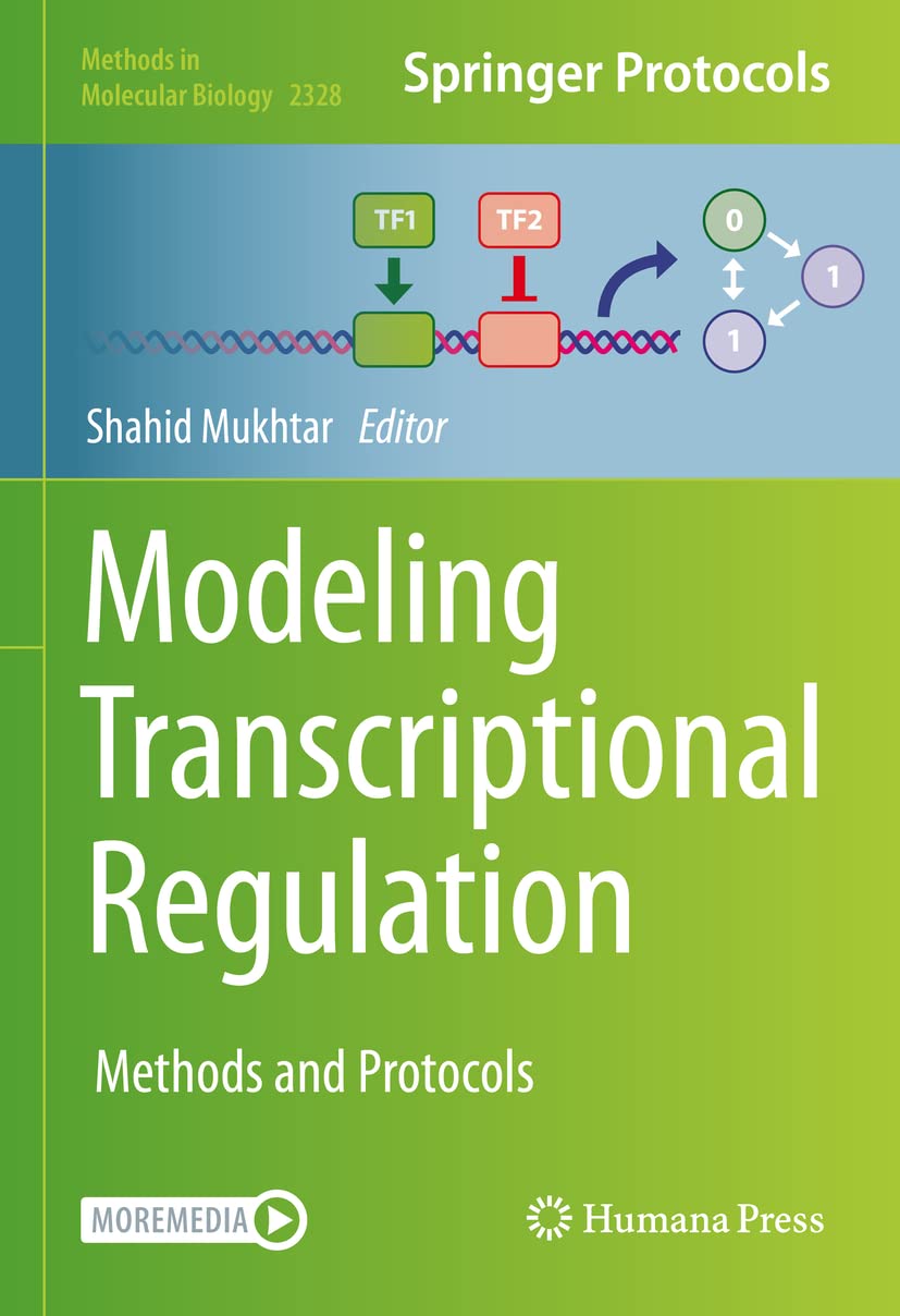 Buy Modeling Transcriptional Regulation: Methods and Protocols: 2328 (Methods in Molecular Biology, 2328) — BookShops.in